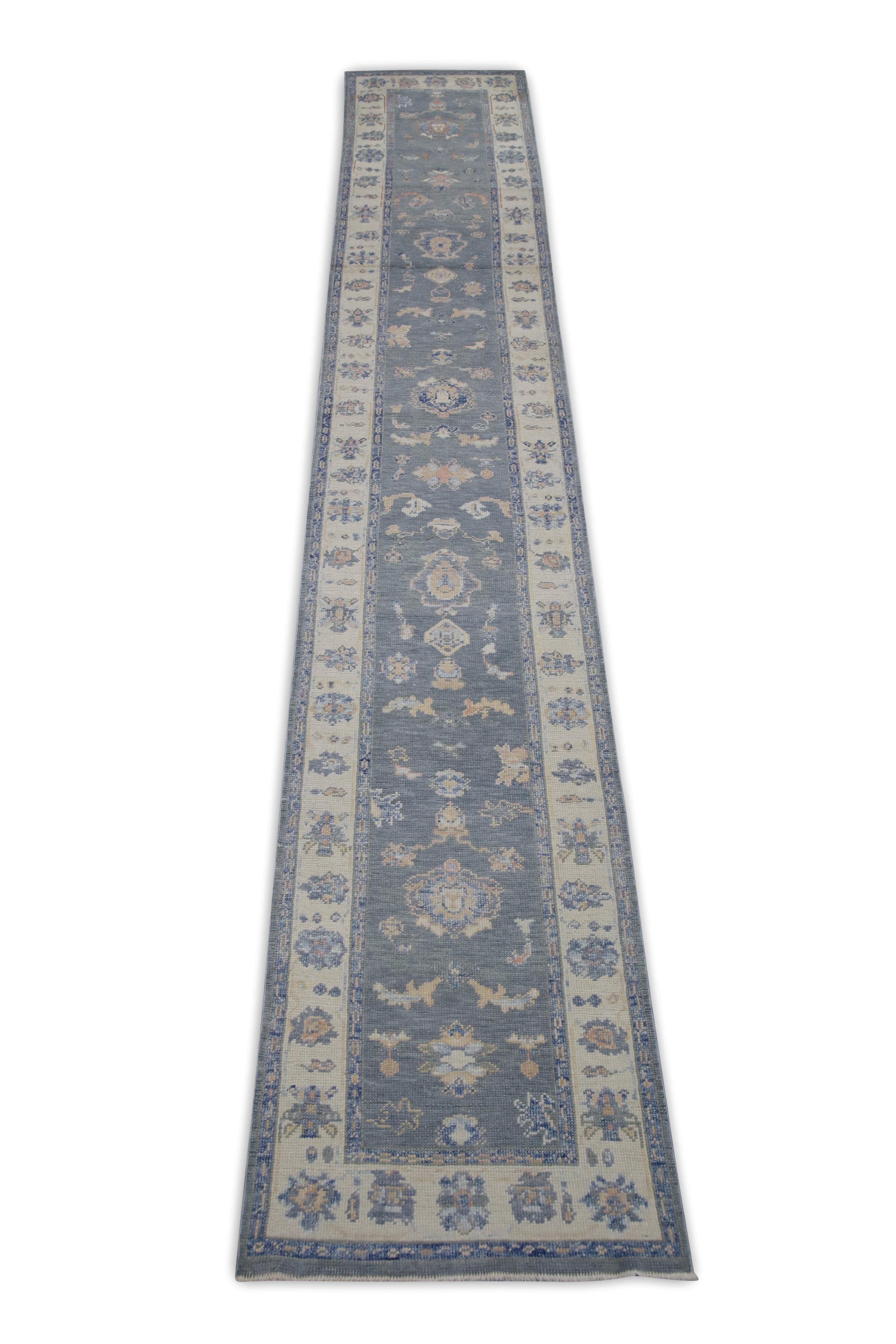 Oushak-Teppich Orientalischer handgeknüpfter türkischer Oushak 2'9