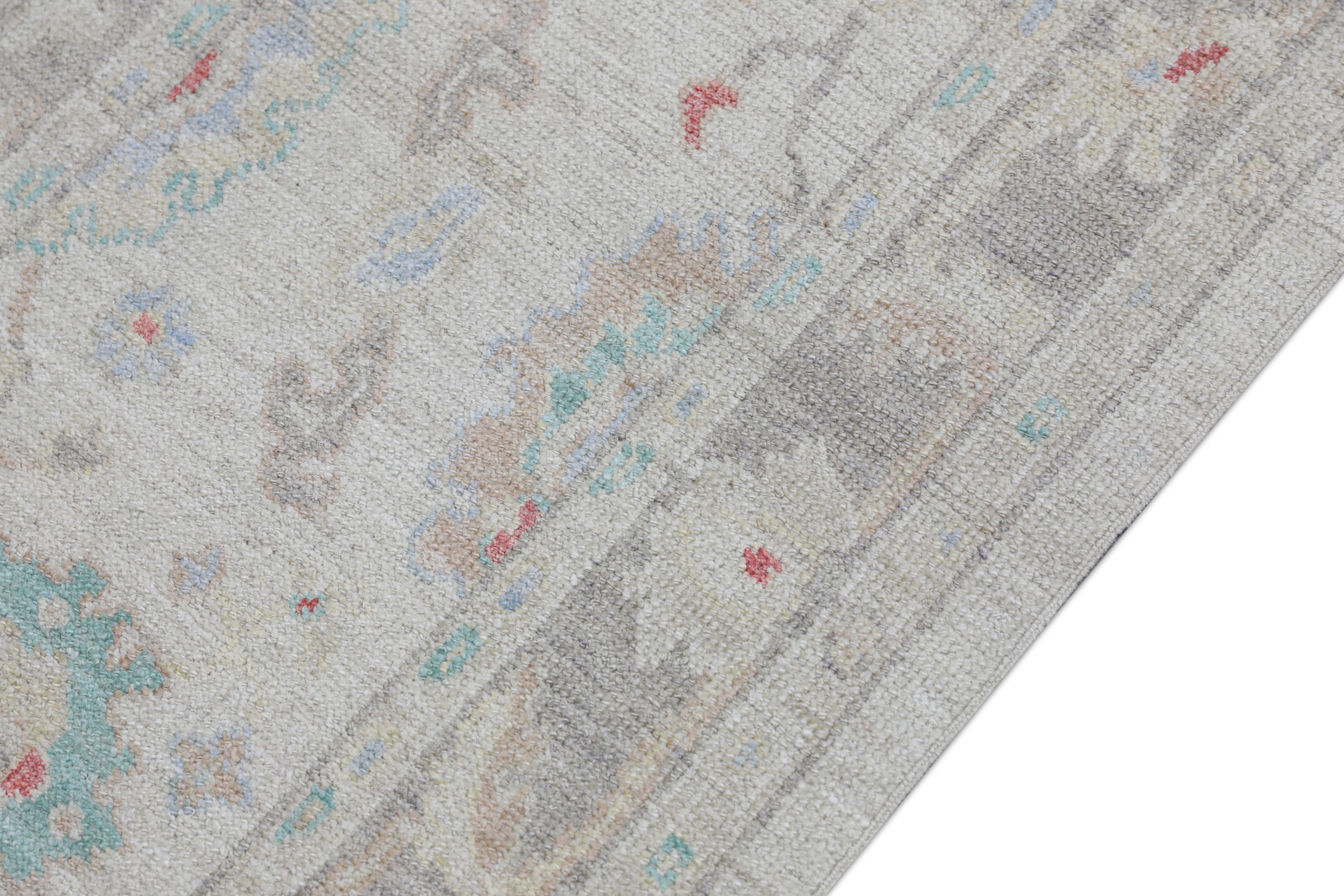 Oushak Rugs Oriental Hand Knotted Turkish Oushak 2'9