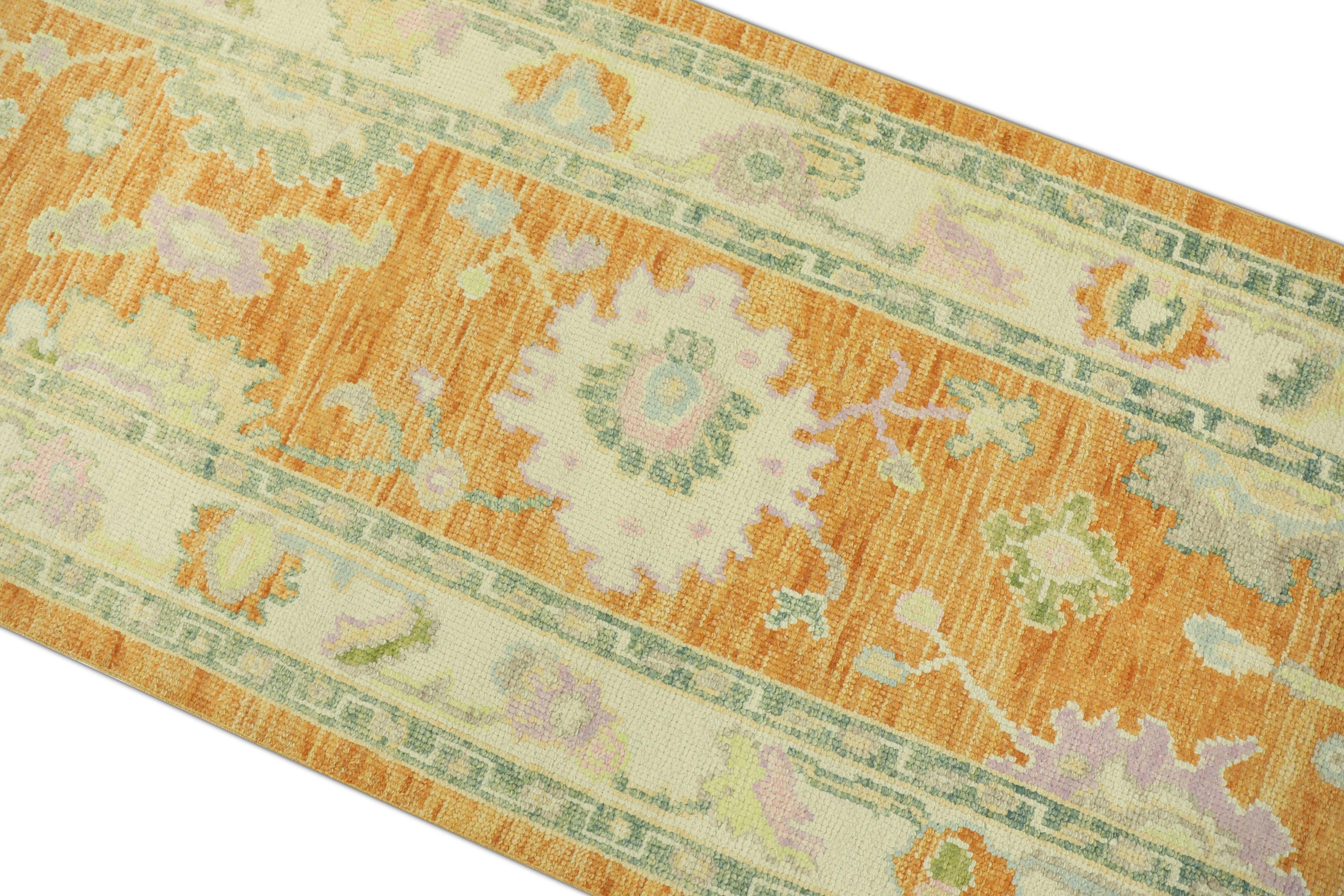 Oushak-Teppich Orientalischer handgeknüpfter türkischer Oushak 2'9