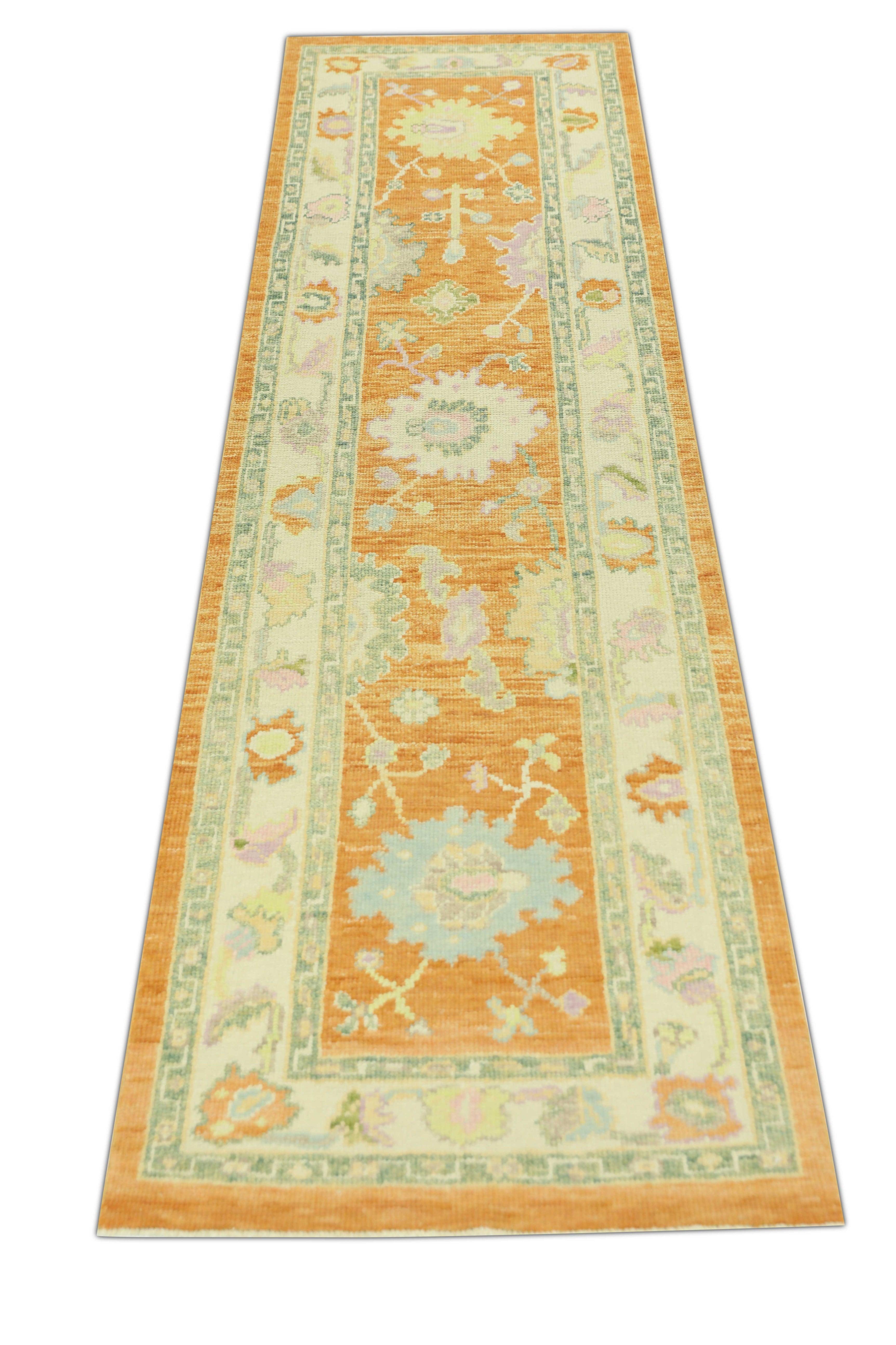 Oushak-Teppich Orientalischer handgeknüpfter türkischer Oushak 2'9