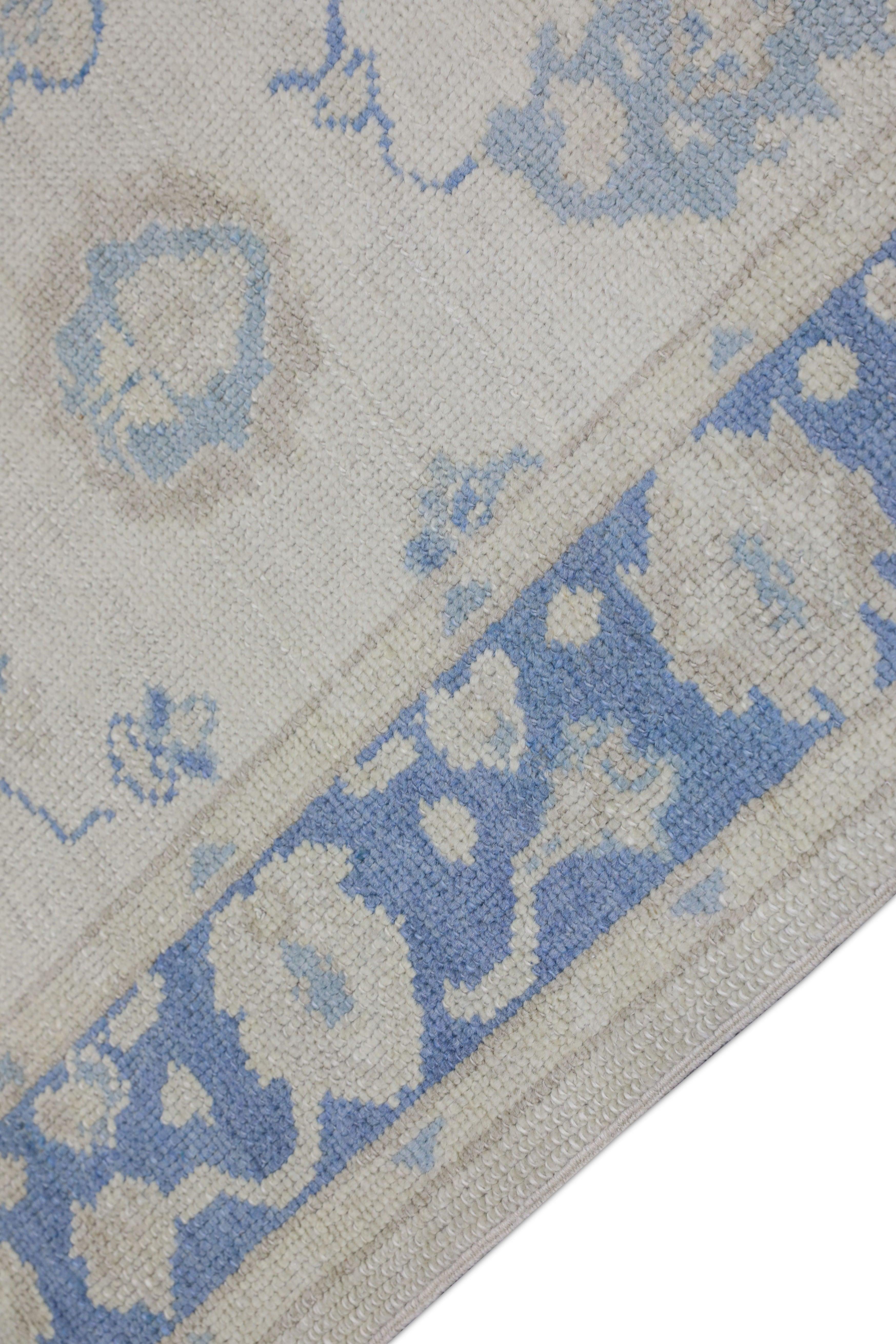 Oushak-Teppich Orientalischer handgeknüpfter türkischer Oushak 3' x 10'8