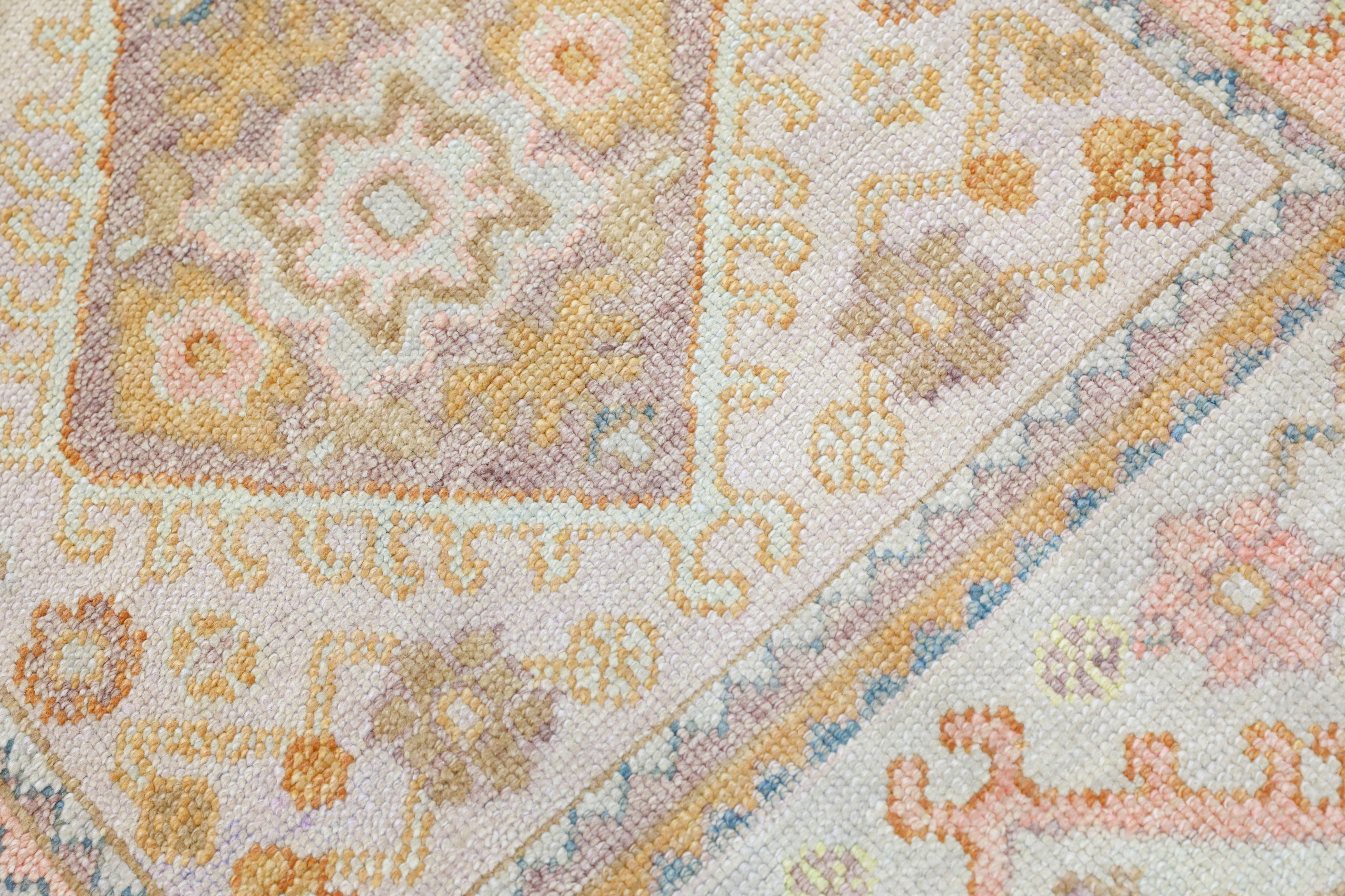Oushak Rug Oriental Hand Knotted Turkish Oushak 3' x 12' #4085 Explore a curated collection of hallway runners, wool rugs, and handmade masterpieces at , where elegance meets functionality. Elevate your space with a variety of styles to suit every