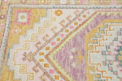 Oushak Rug Oriental Hand Knotted Turkish Oushak 3' x 12'3" #4181