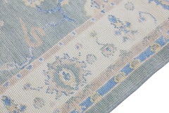 Oushak-Teppich Orientalischer handgeknüpfter türkischer Oushak-Teppich 3' x 12'8" #2894