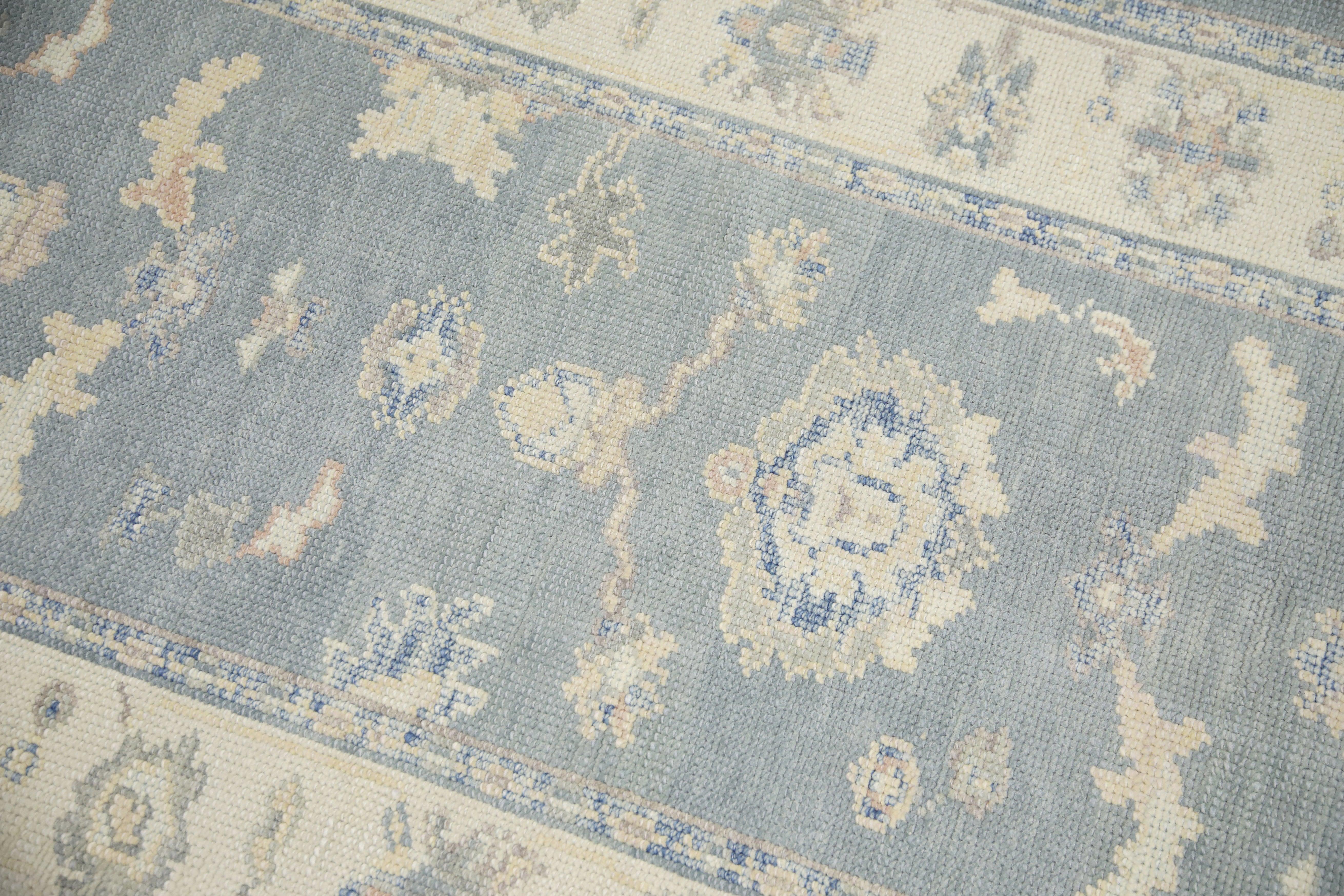 Oushak-Teppich Orientalischer handgeknüpfter türkischer Oushak 3' x 15'9