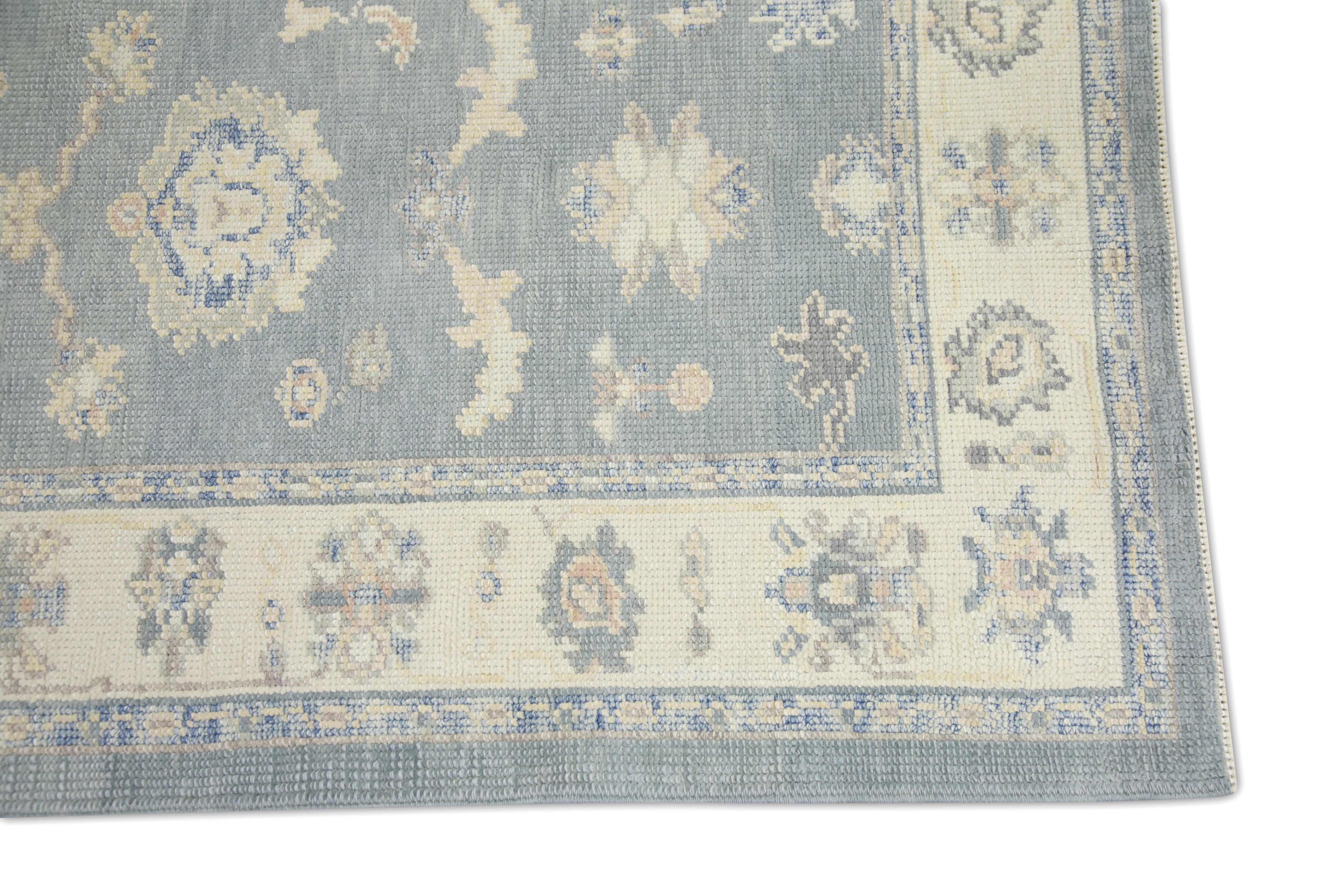 Oushak-Teppich Orientalischer handgeknüpfter türkischer Oushak 3' x 15'9