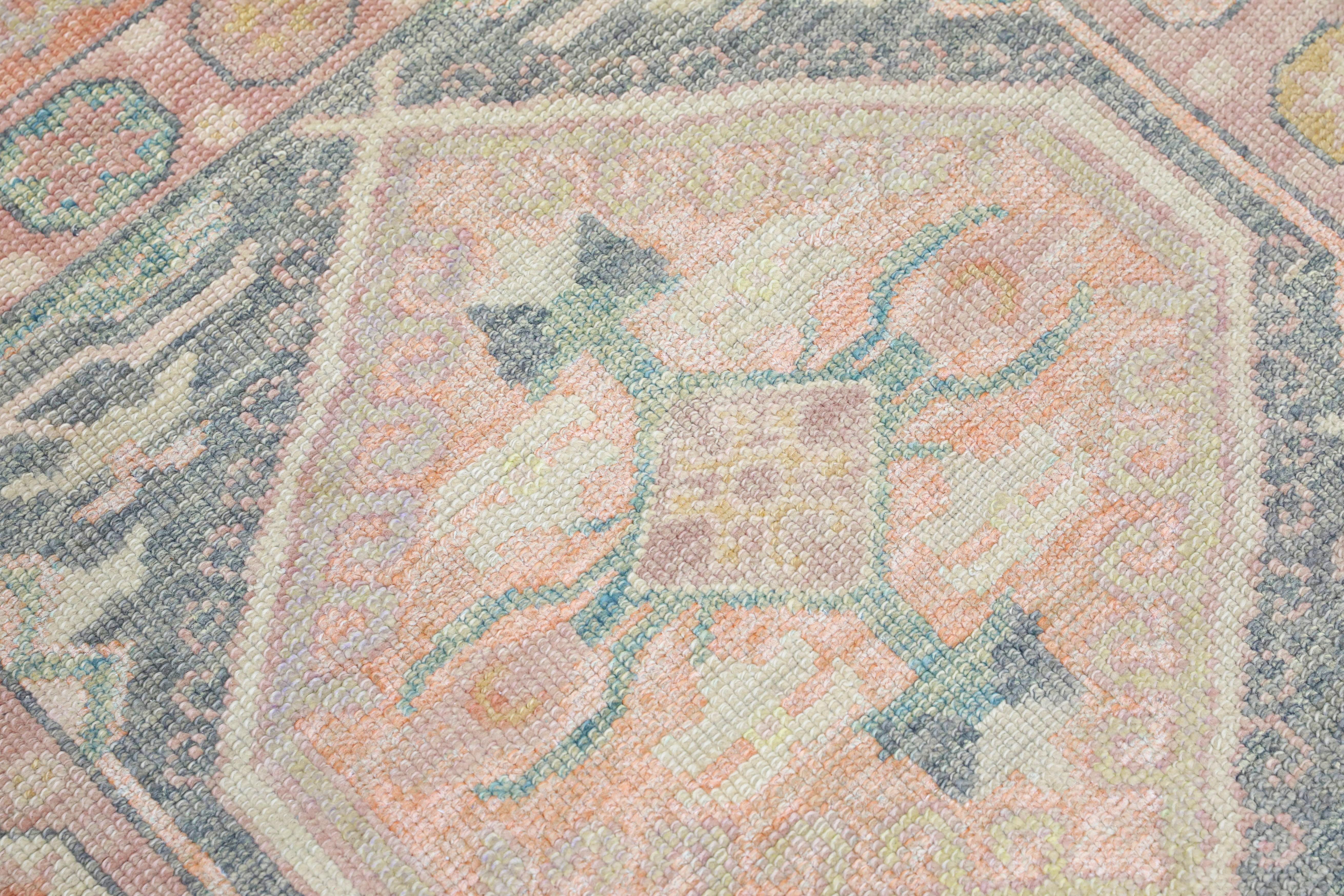 Oushak Rug Oriental Hand Knotted Turkish Oushak 3' x 6' #4420 Explore a curated collection of hallway runners, wool rugs, and handmade masterpieces at , where elegance meets functionality. Elevate your space with a variety of styles to suit every