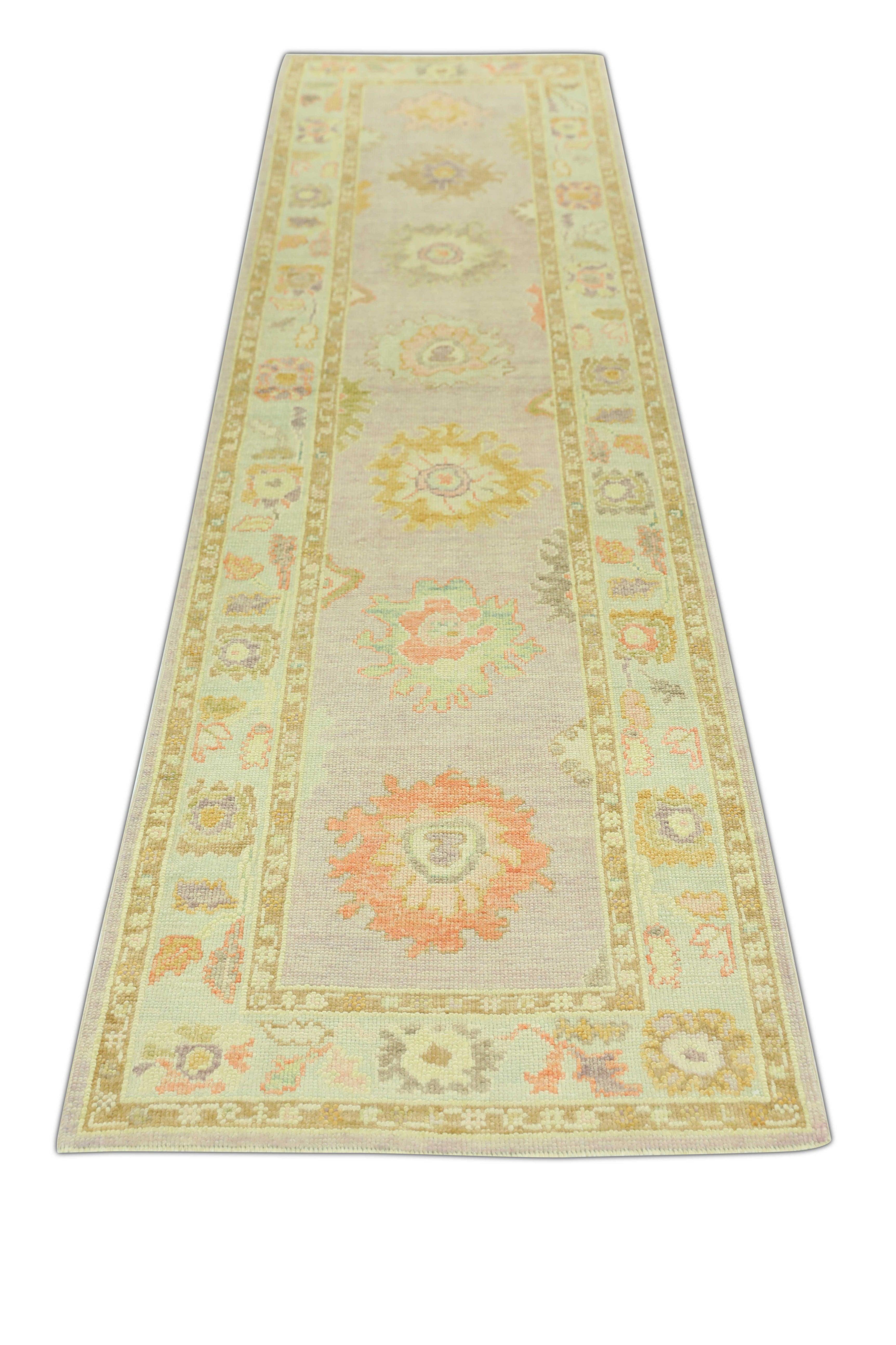 Oushak-Teppich Orientalischer handgeknüpfter türkischer Oushak 3'1
