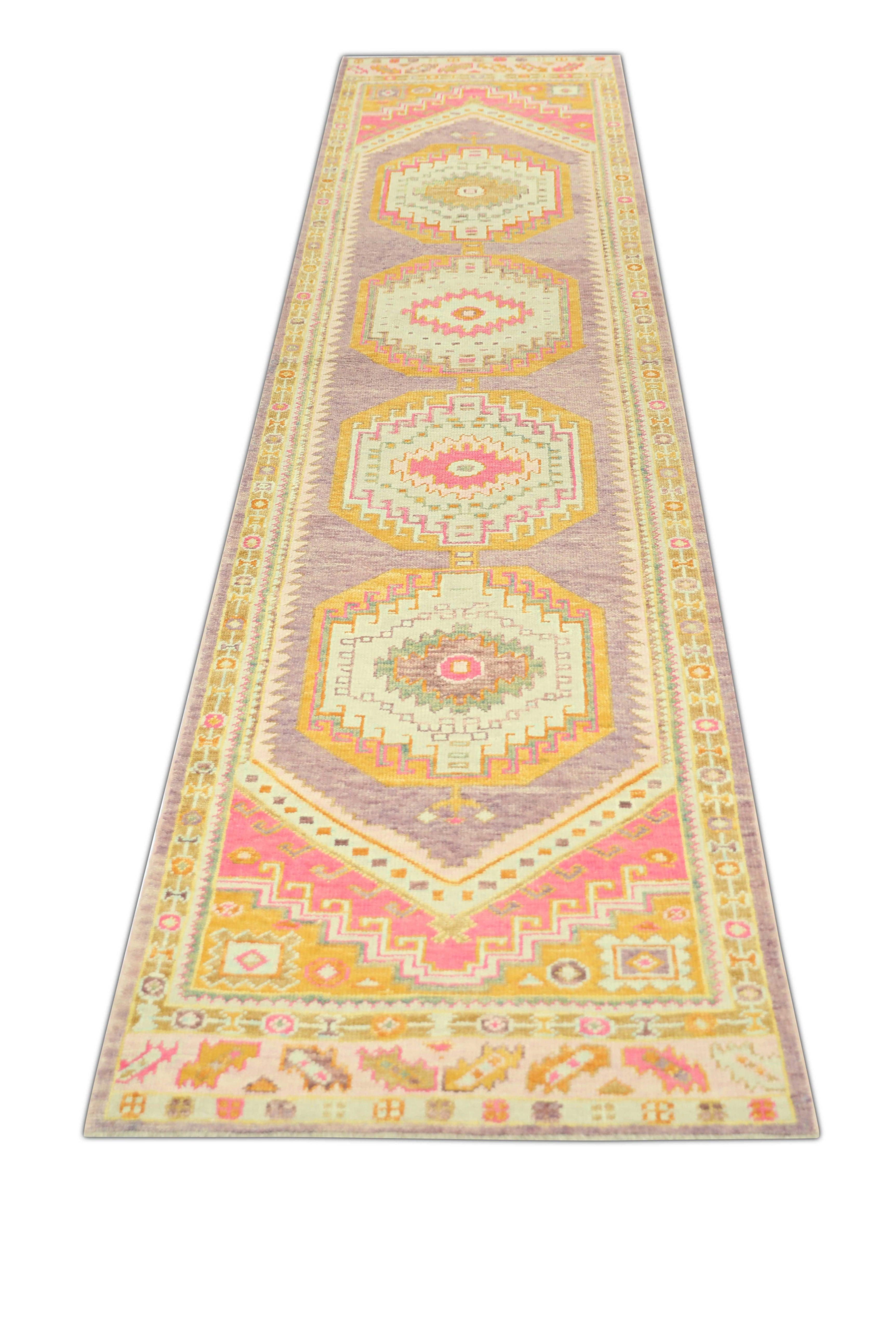 Oushak-Teppich Orientalischer handgeknüpfter türkischer Oushak 3'1