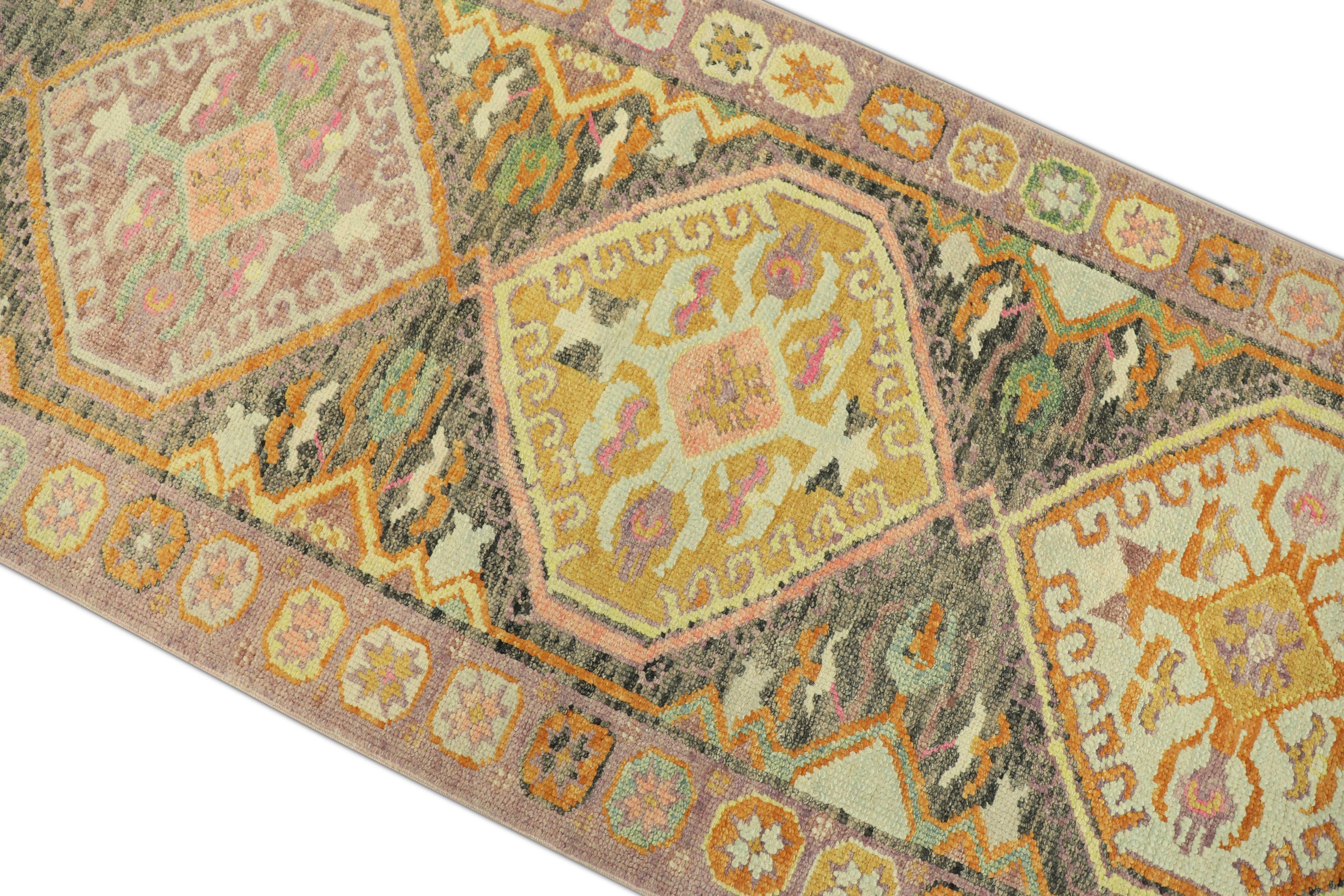Oushak-Teppich Orientalischer handgeknüpfter türkischer Oushak 3'1