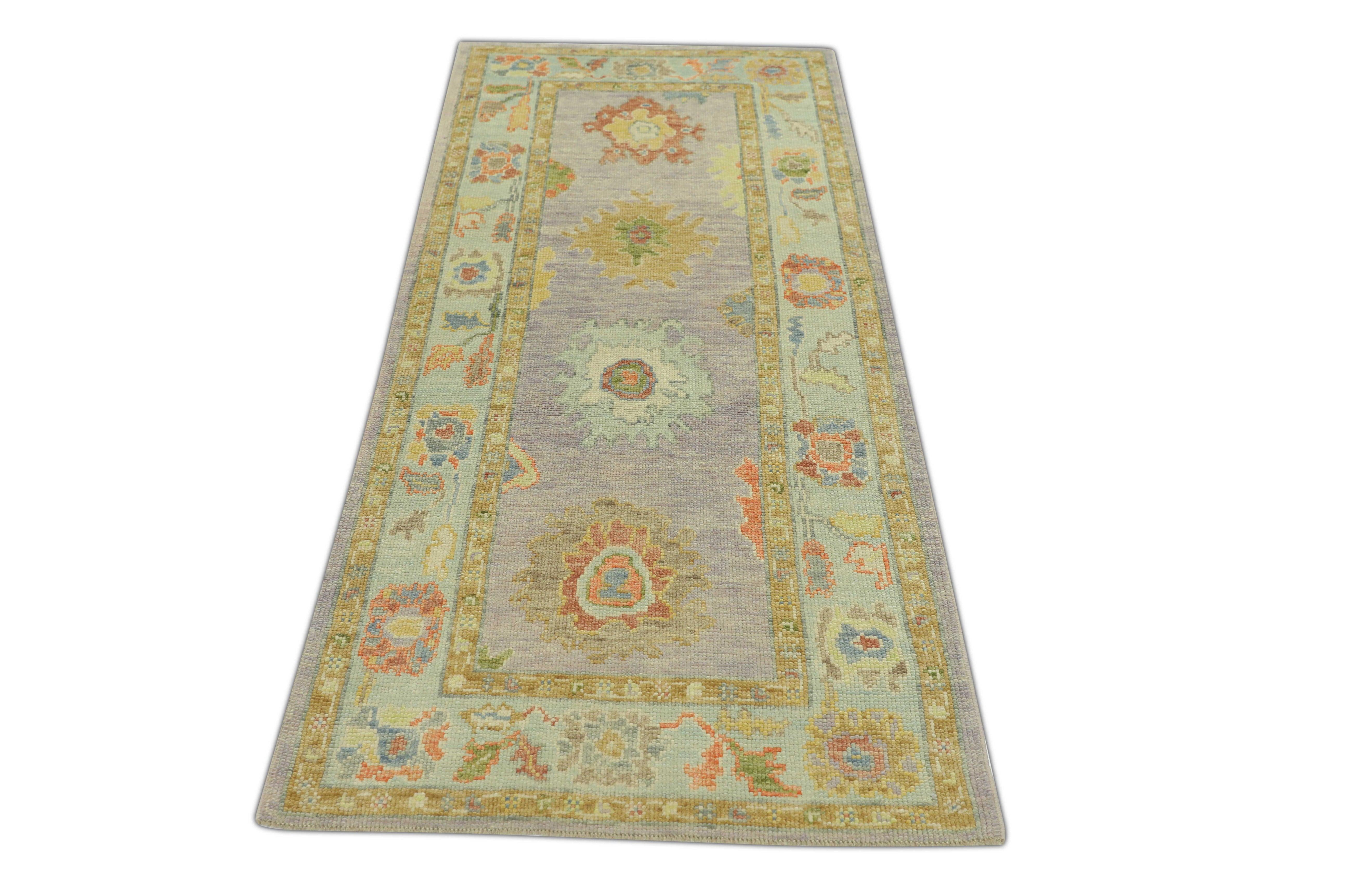 Oushak-Teppich Orientalischer handgeknüpfter türkischer Oushak 3'1
