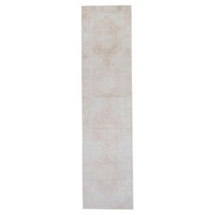 Oushak-Teppich Orientalischer handgeknüpfter türkischer Oushak 3'10" x 14'10" #6088