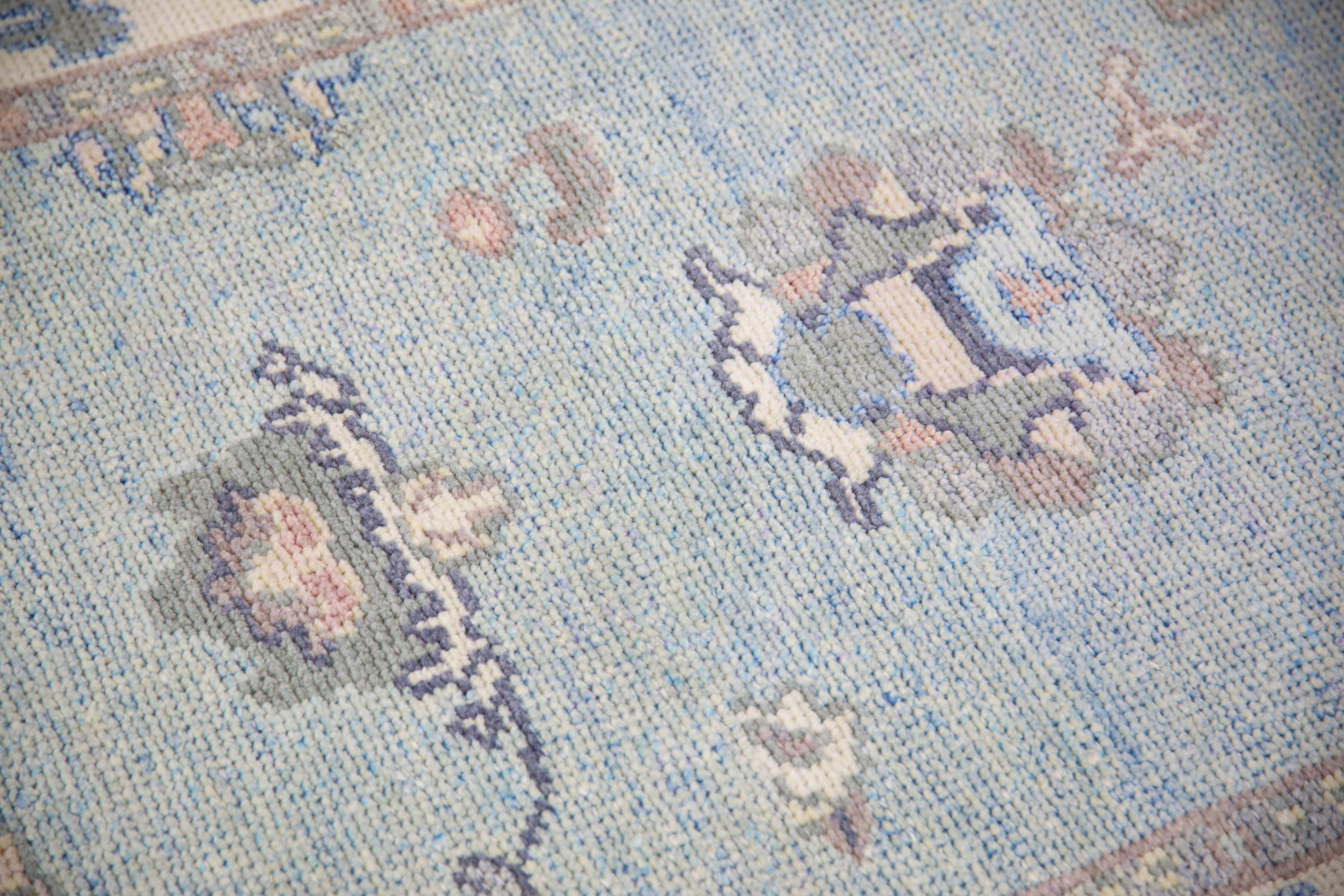 Oushak Rugs Oriental Hand Knots Rugs Turkish Oushak 3'2