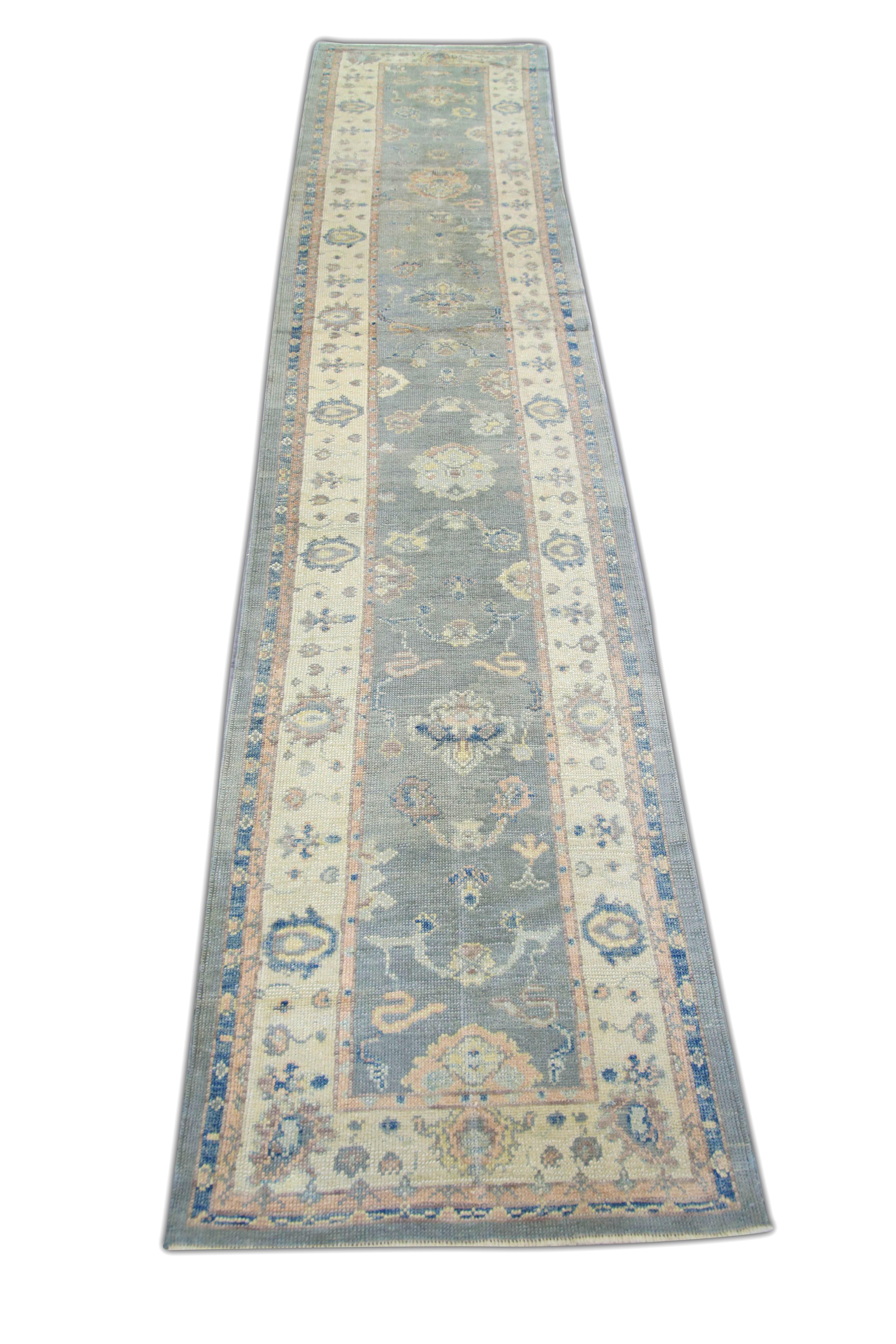 Oushak-Teppich Orientalischer handgeknüpfter türkischer Oushak 3'2