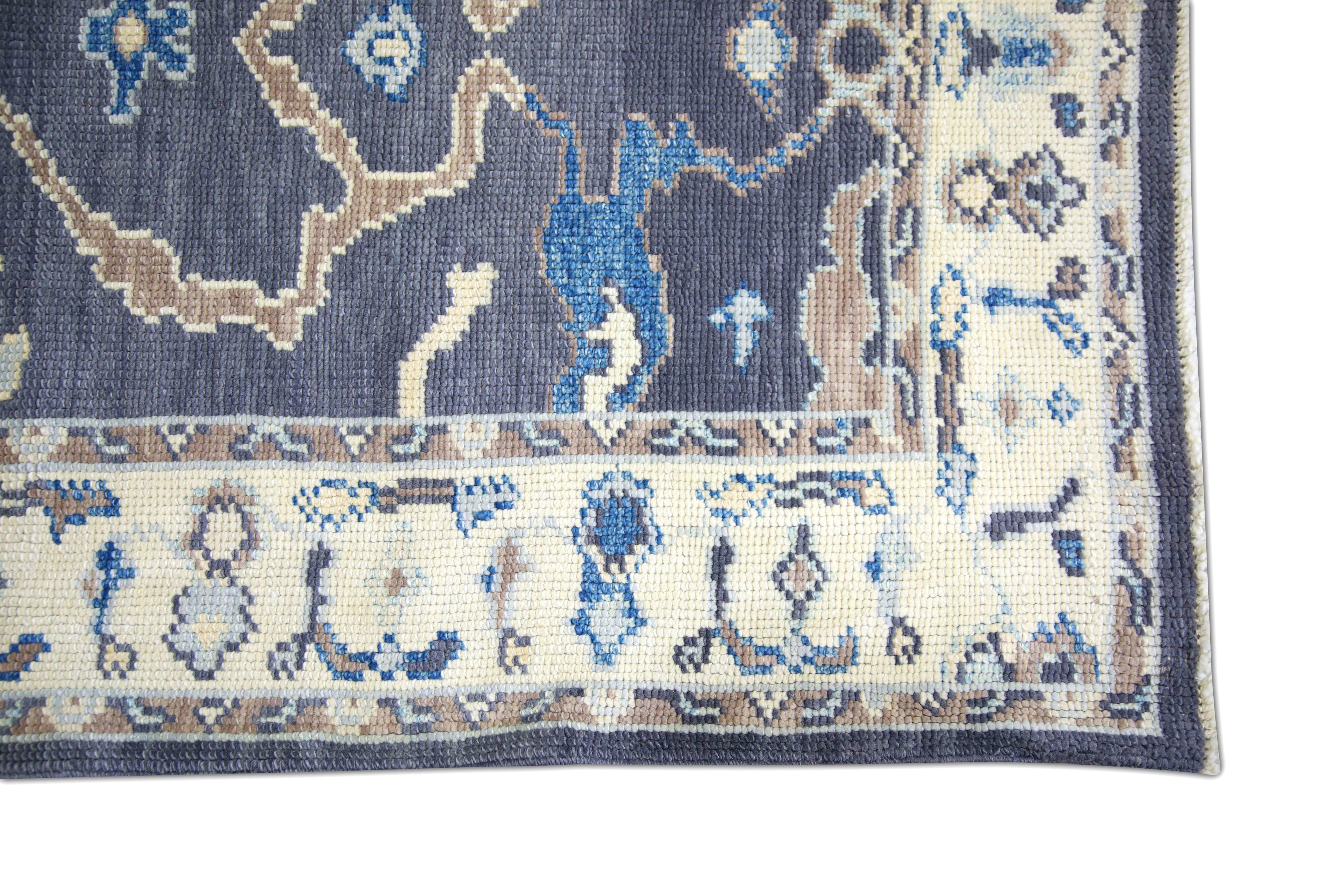 Oushak-Teppich Orientalischer handgeknüpfter türkischer Oushak 3'2