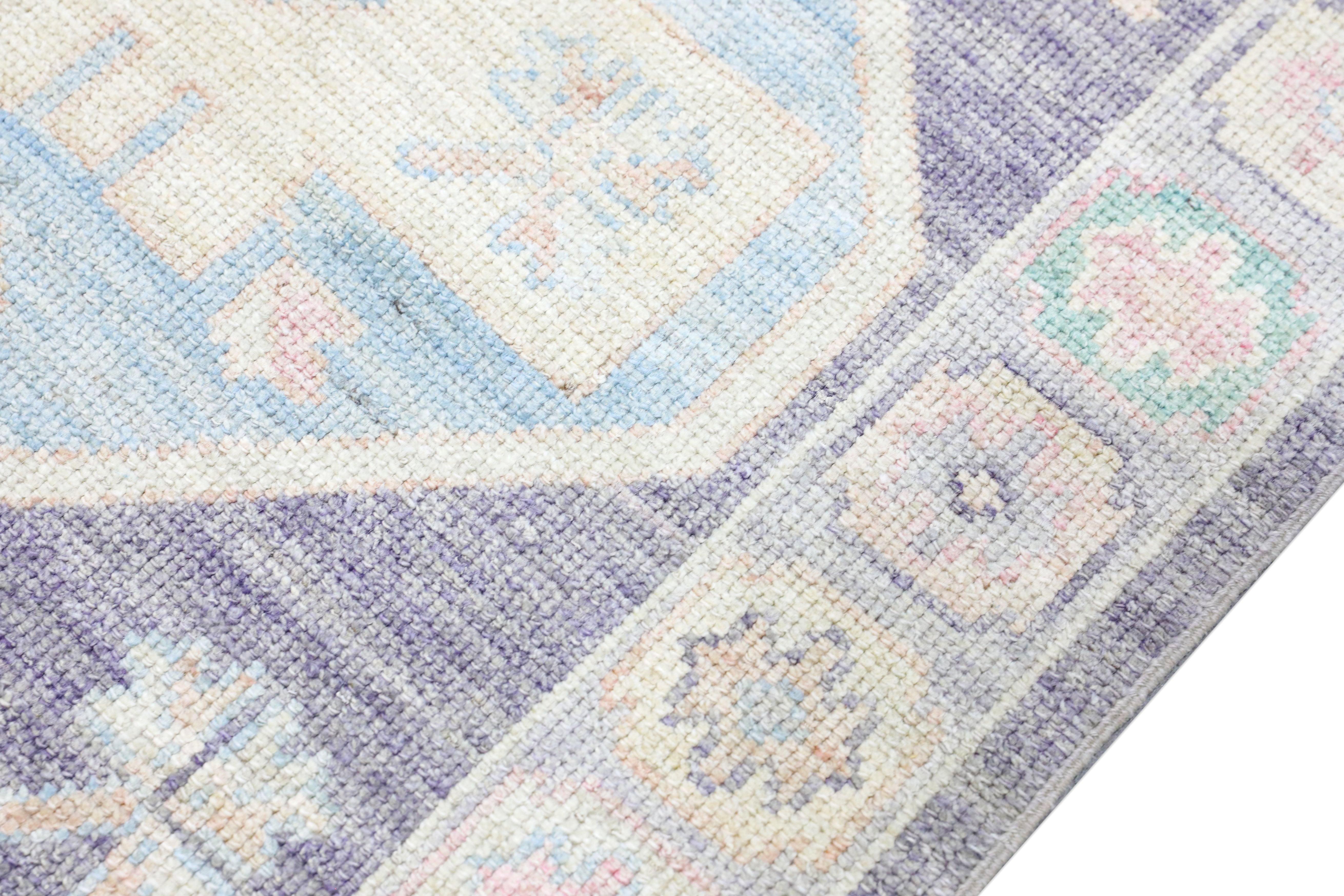 Oushak-Teppich Orientalischer handgeknüpfter türkischer Oushak 3'3