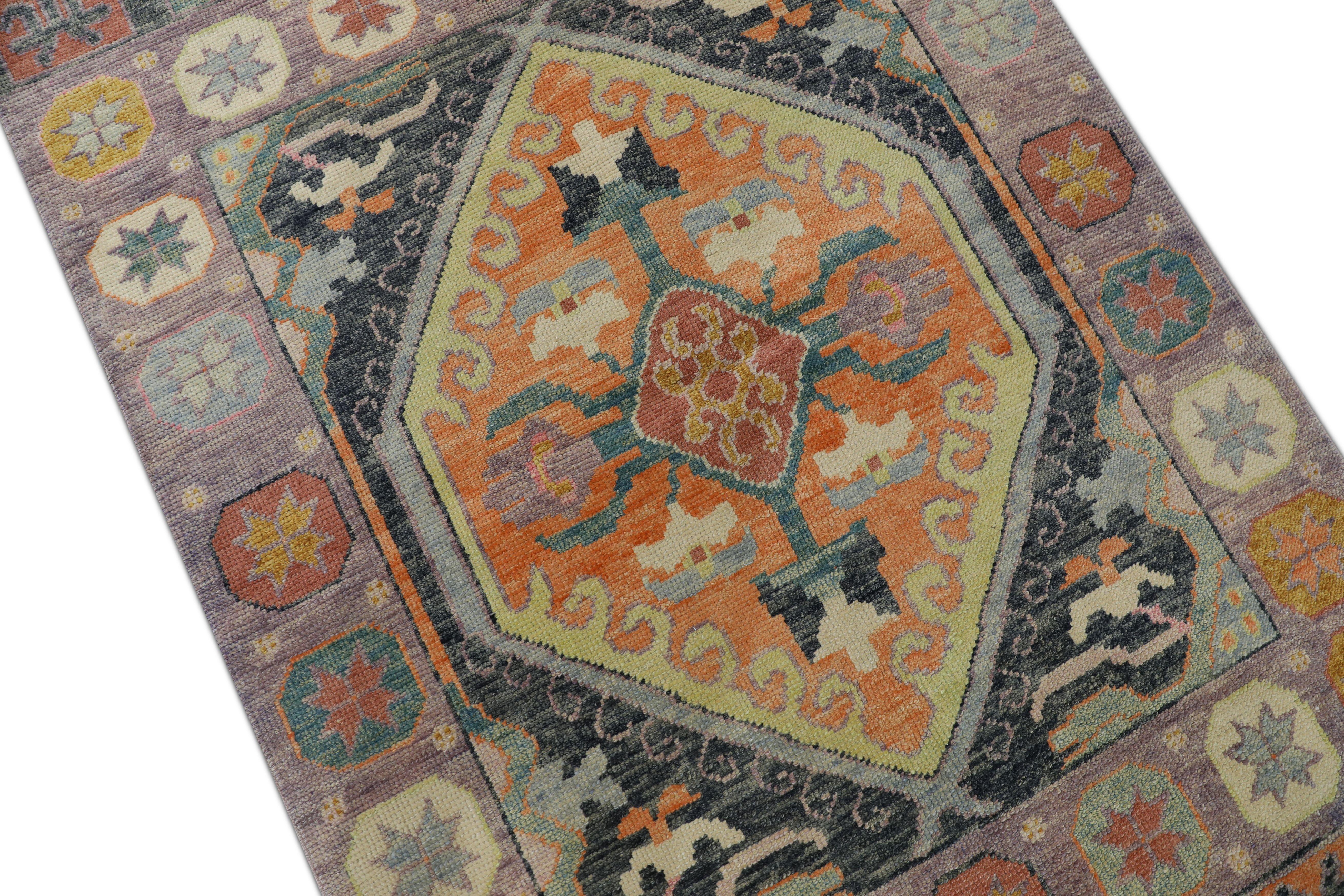Oushak-Teppich Orientalischer handgeknüpfter türkischer Oushak 4' x 5'11