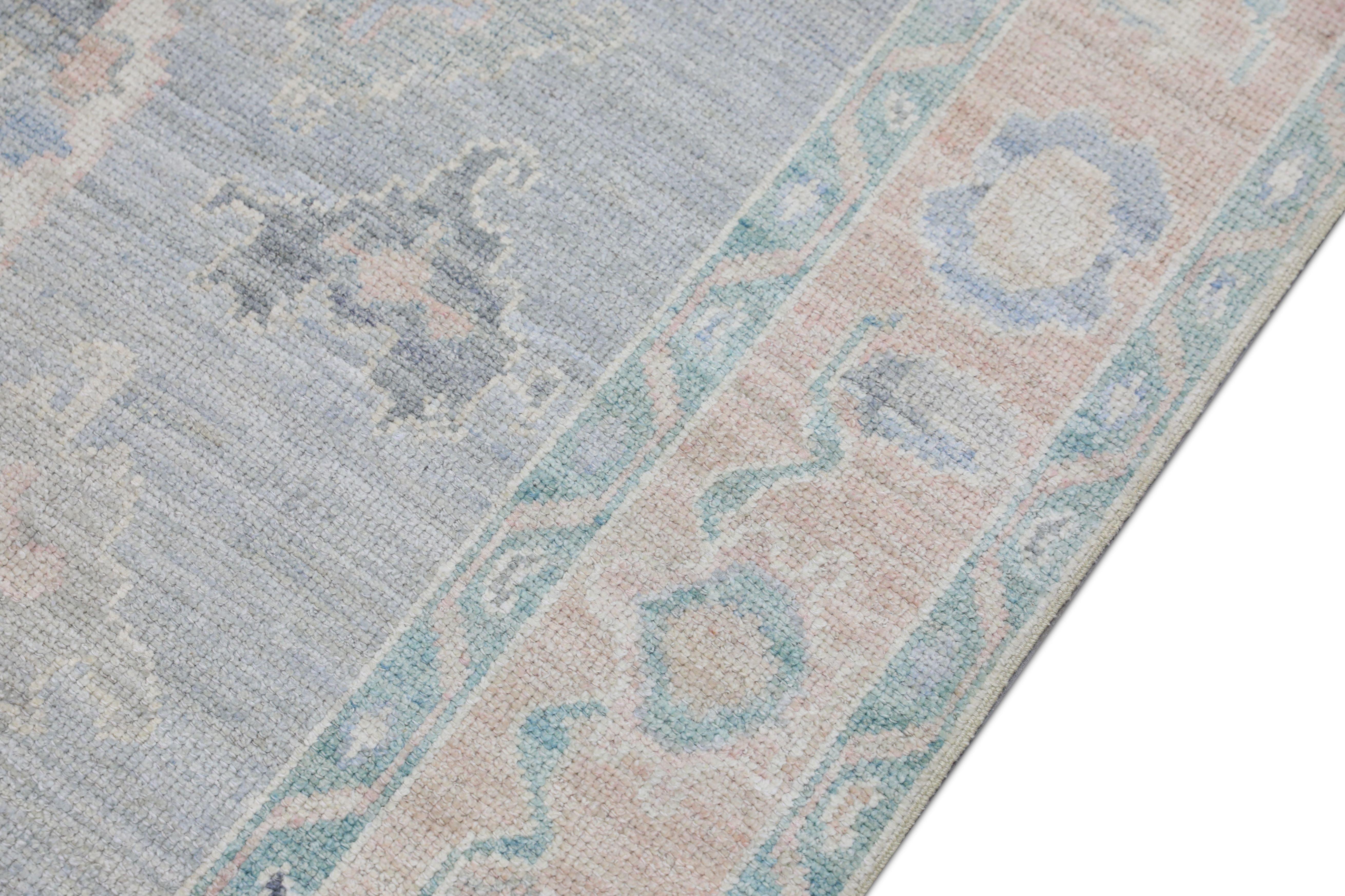 Oushak-Teppich Orientalischer handgeknüpfter türkischer Oushak 5' x 7'1
