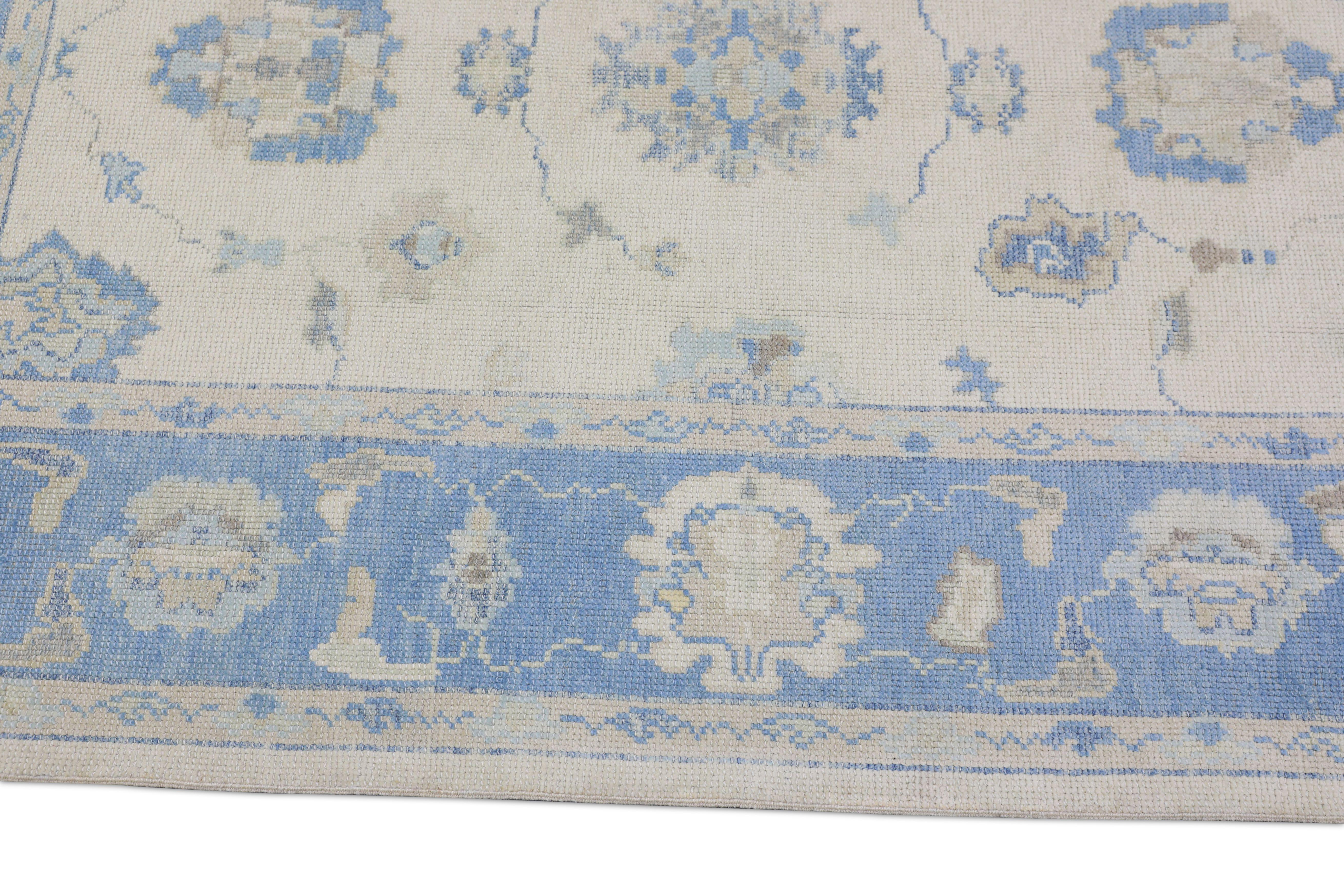 Oushak-Teppich Orientalischer handgeknüpfter türkischer Oushak 5' x 7'8