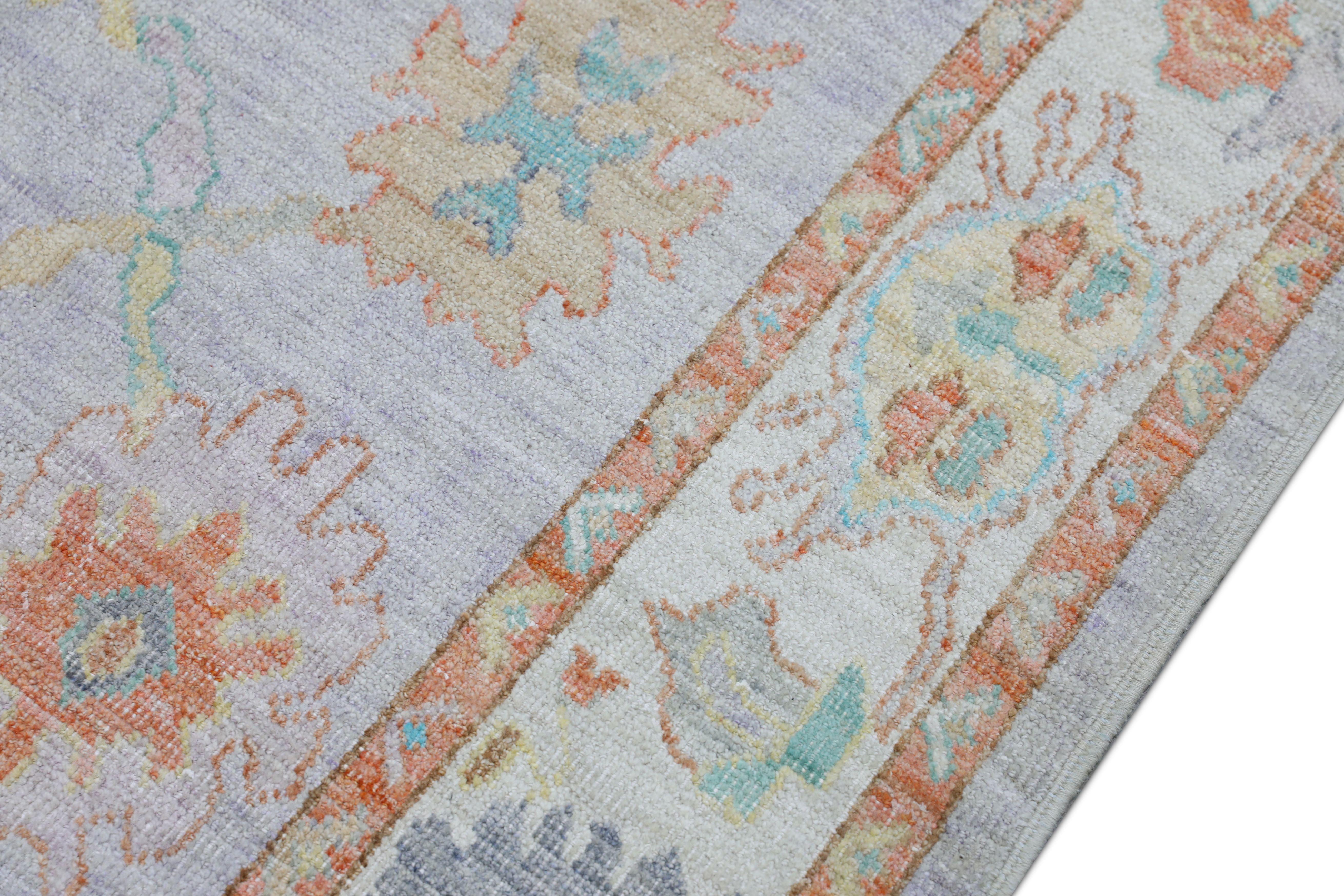 Oushak Rugs Oriental Hand Knotted Turkish Oushak 5'2
