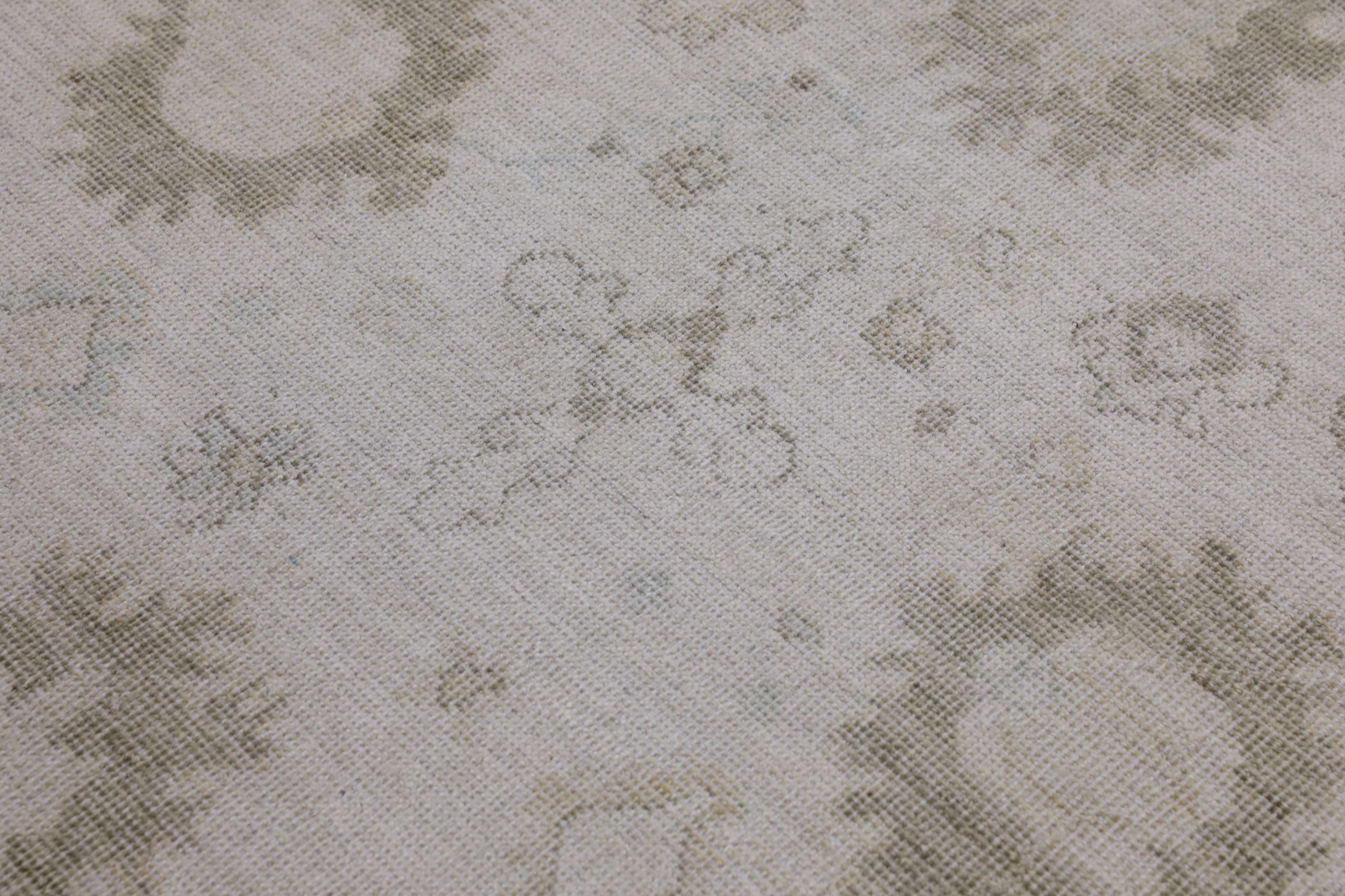 Alfombra Oushak Oriental Anudada a Mano Turca Oushak 8' x 10'5