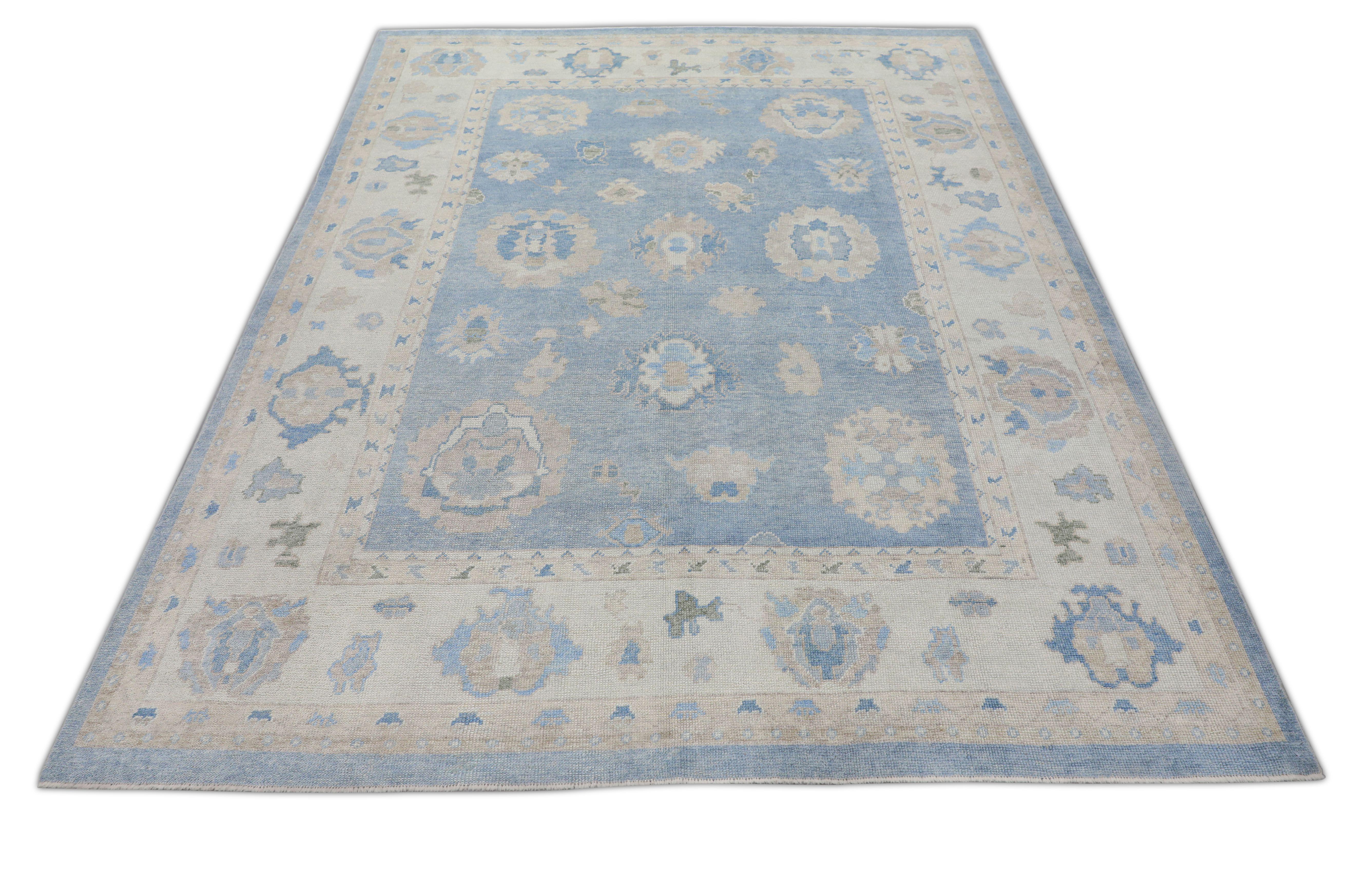 Oushak-Teppich Orientalischer handgeknüpfter türkischer Oushak 8'1