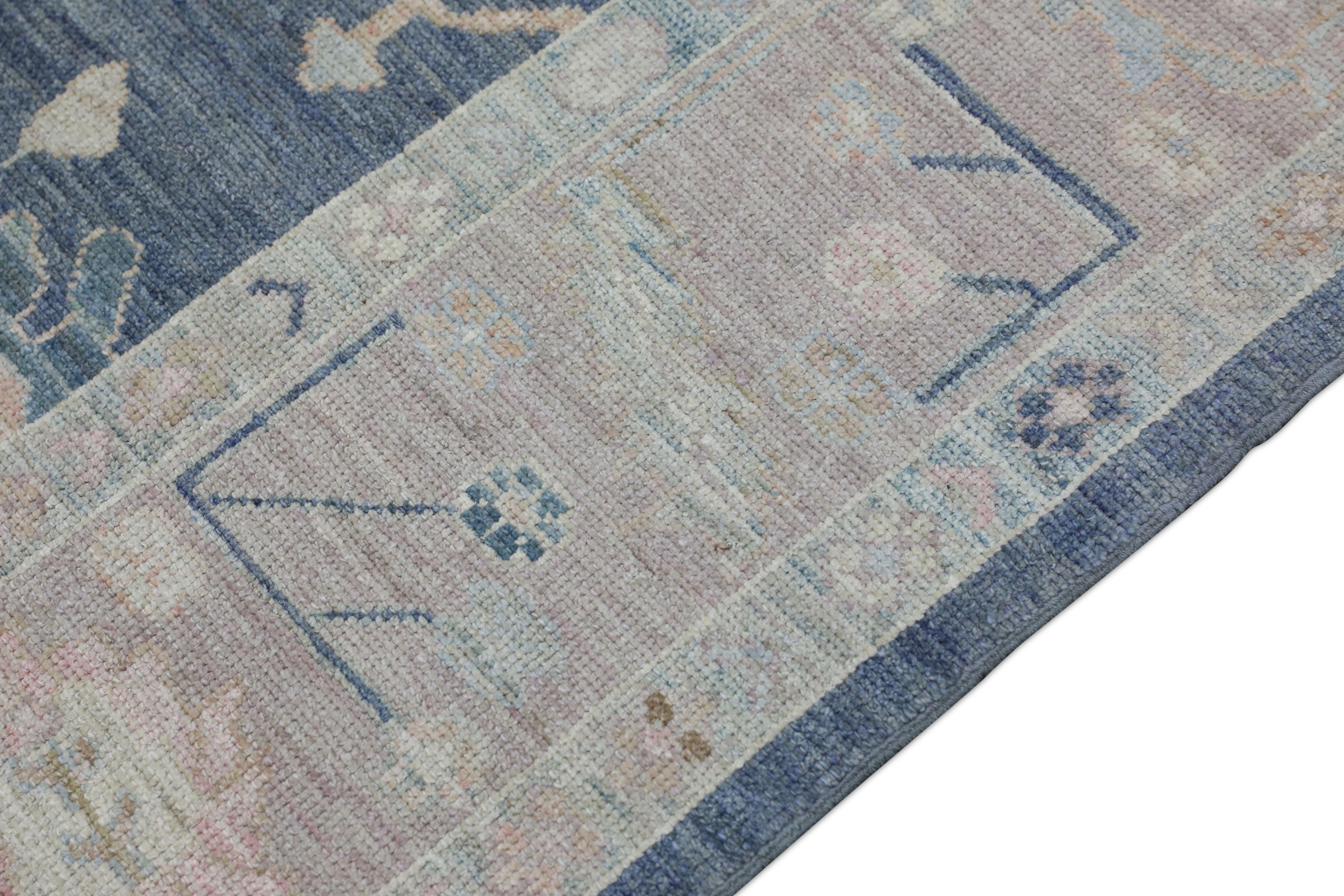 Oushak Rug Oriental Hand Knotted Turkish Oushak 8'1
