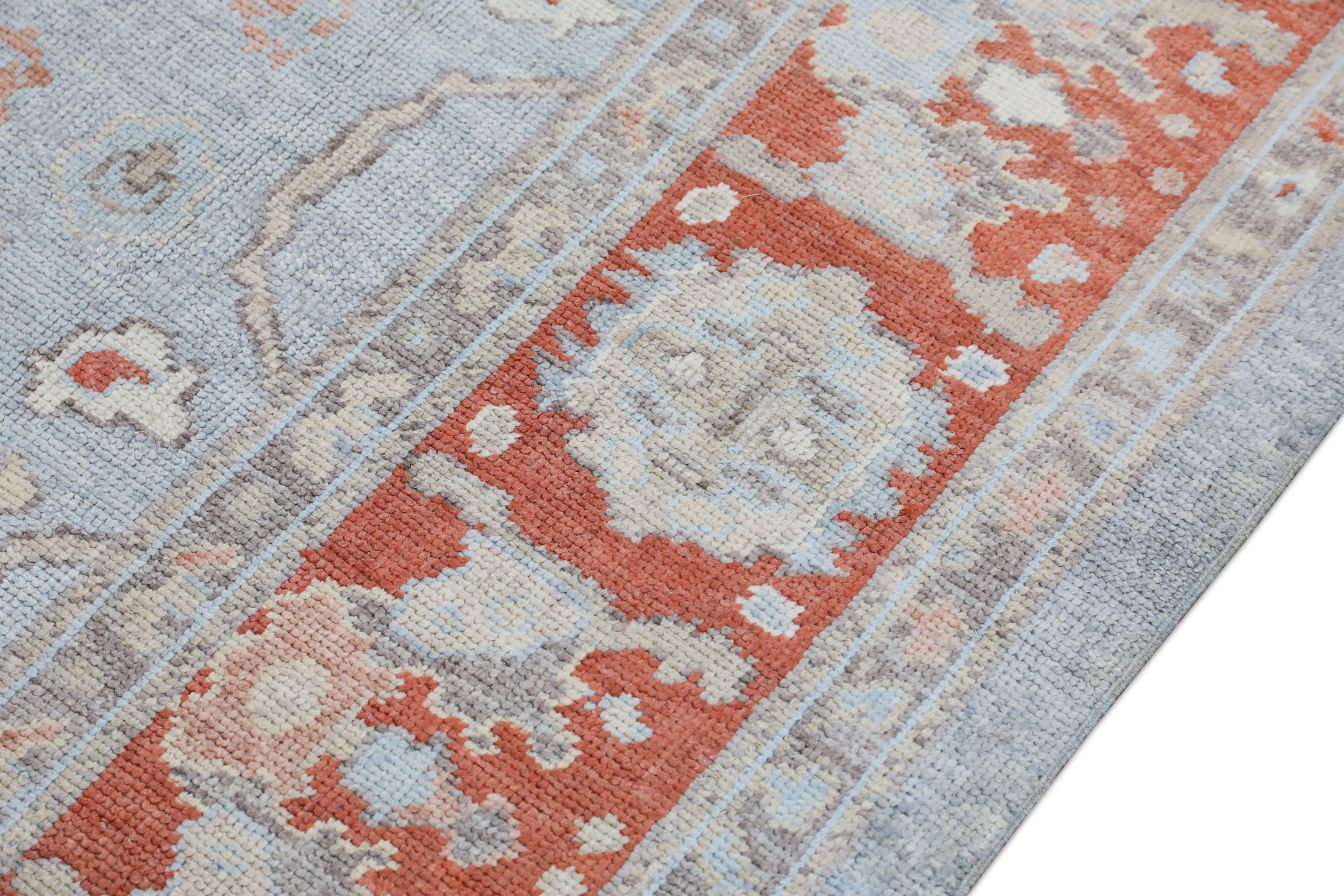 Oushak-Teppich Orientalischer handgeknüpfter türkischer Oushak 8'1