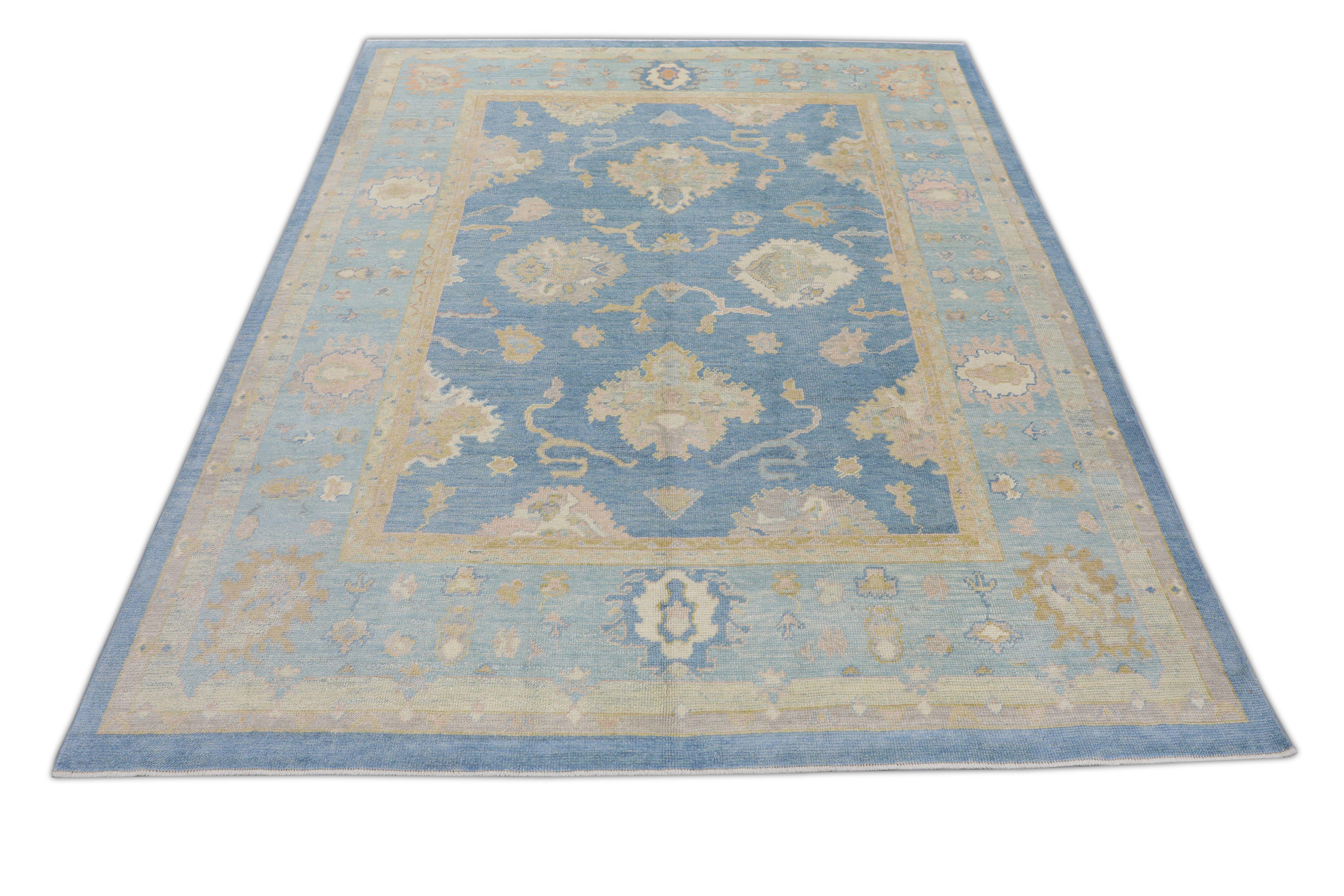 Oushak-Teppich Orientalischer handgeknüpfter türkischer Oushak 8'1