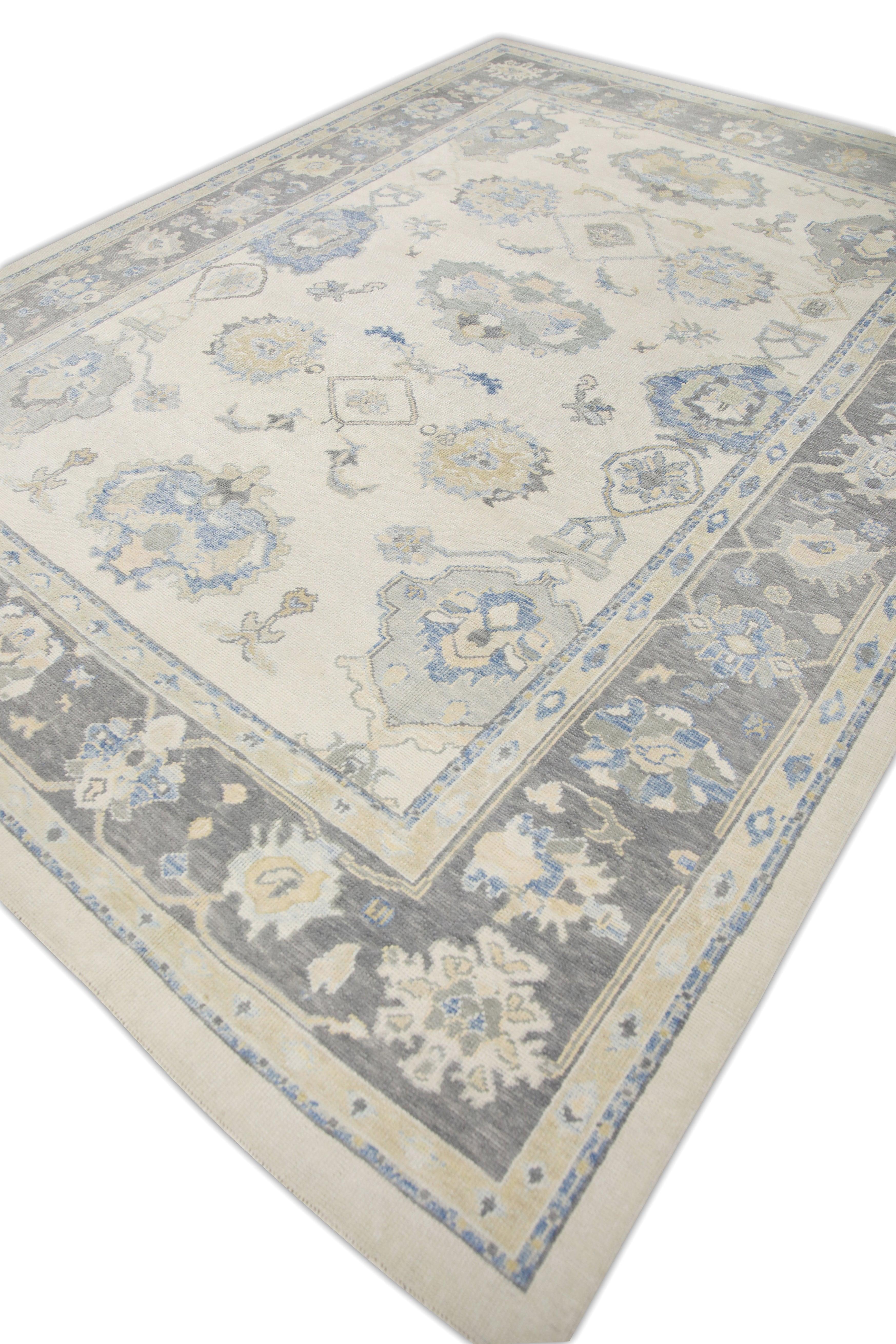 Oushak-Teppich Orientalischer handgeknüpfter türkischer Oushak 8'10