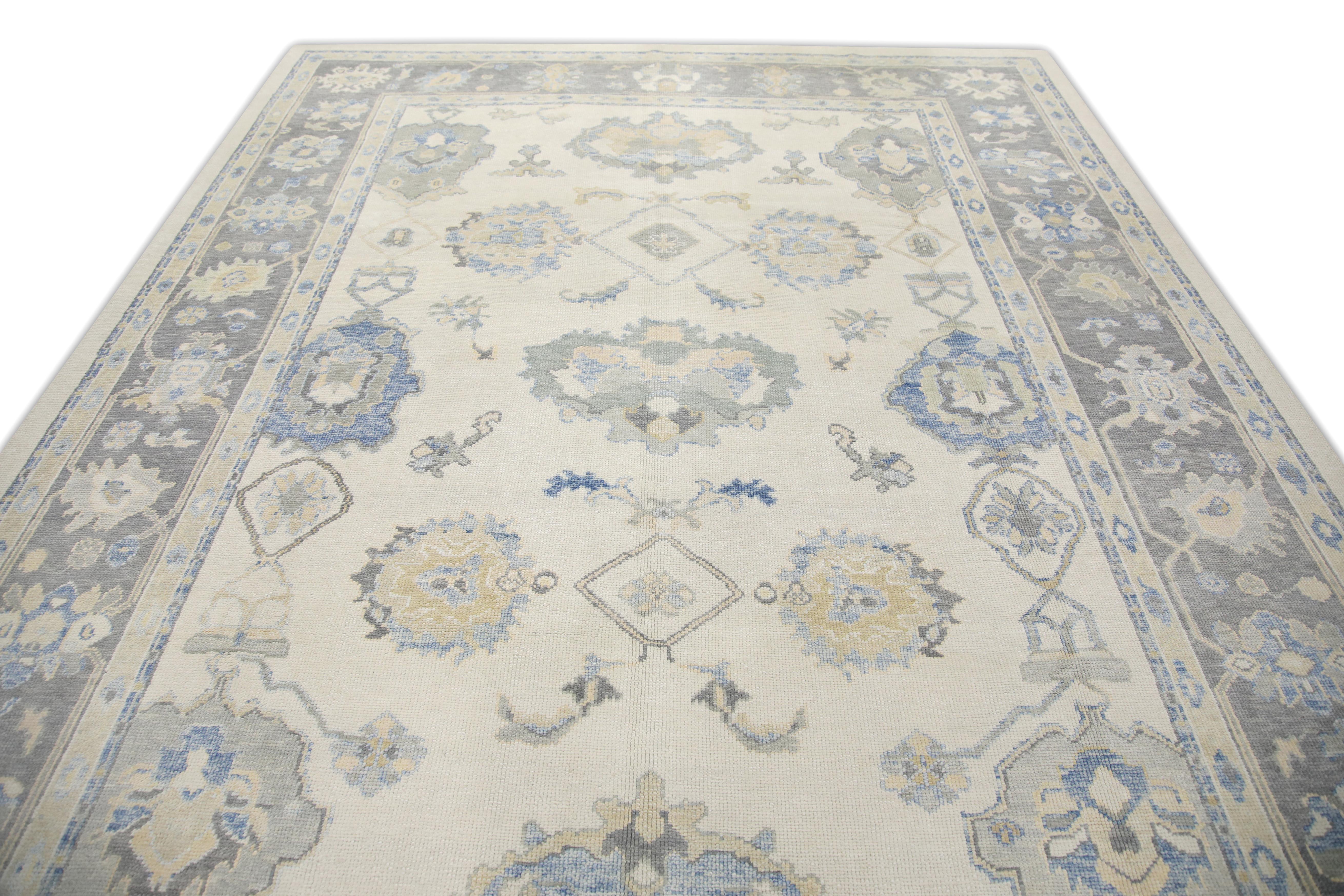 Oushak-Teppich Orientalischer handgeknüpfter türkischer Oushak 8'10