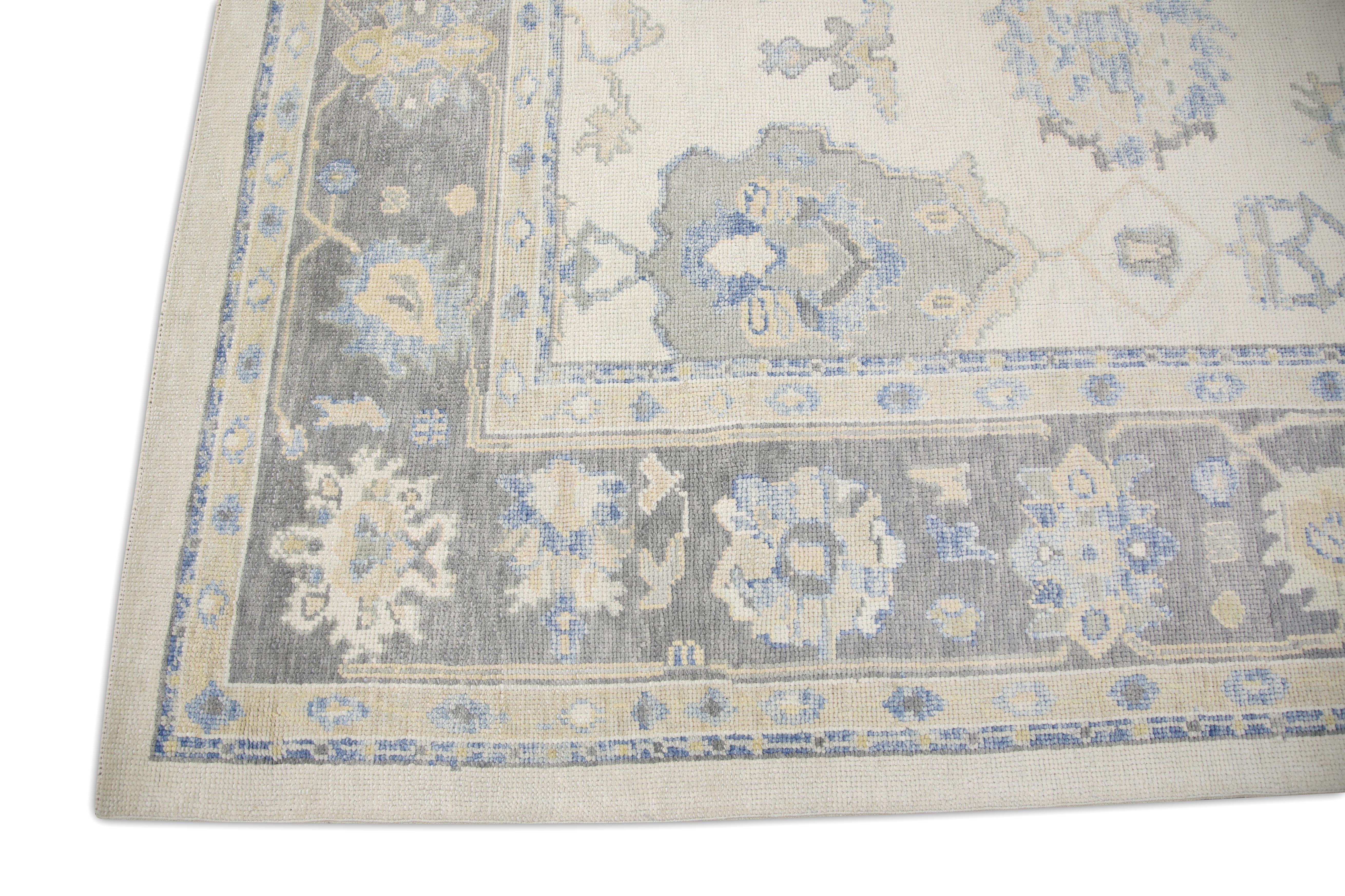 Oushak-Teppich Orientalischer handgeknüpfter türkischer Oushak 8'10
