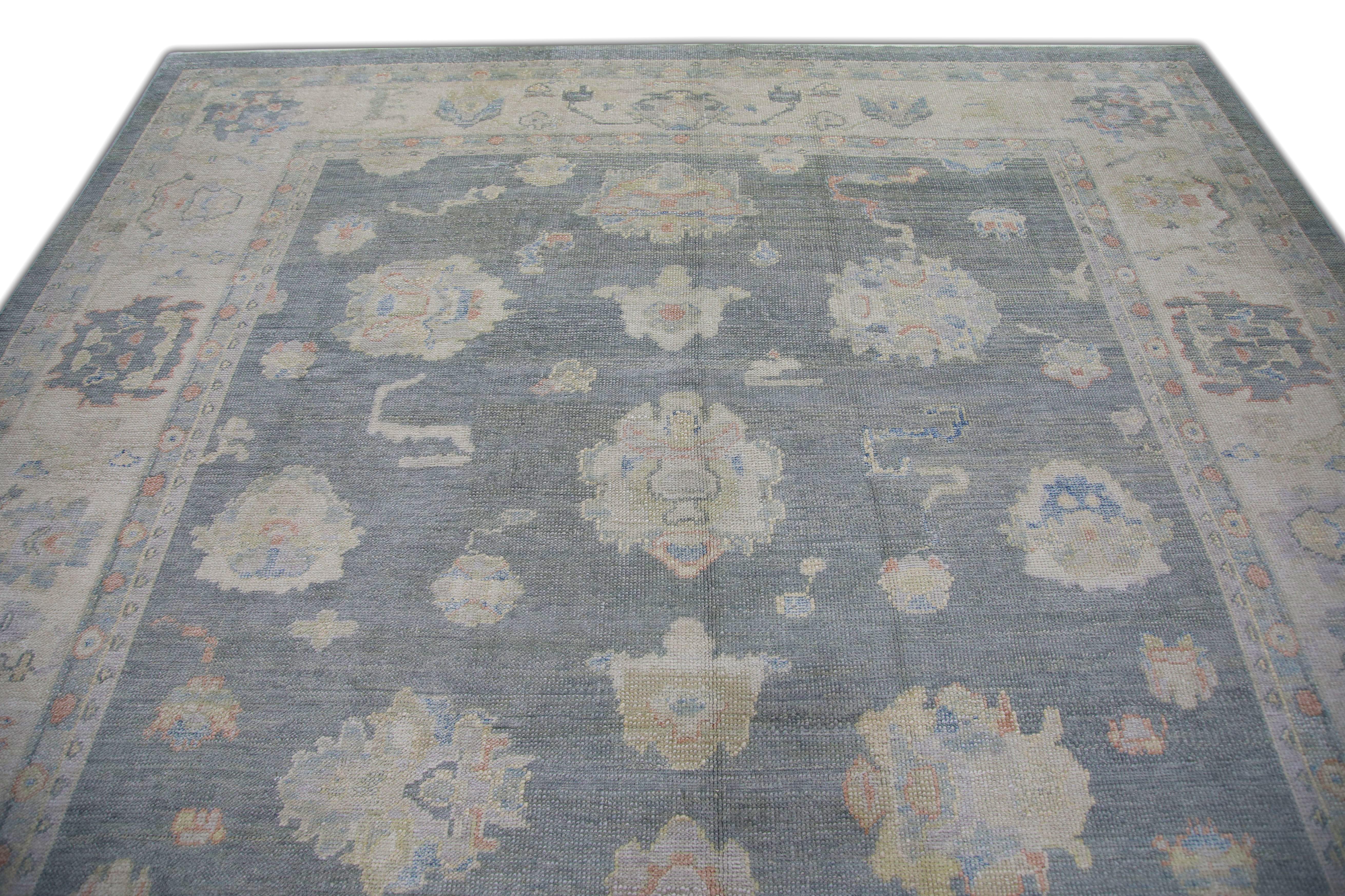 Oushak-Teppich Orientalischer handgeknüpfter türkischer Oushak 8'11