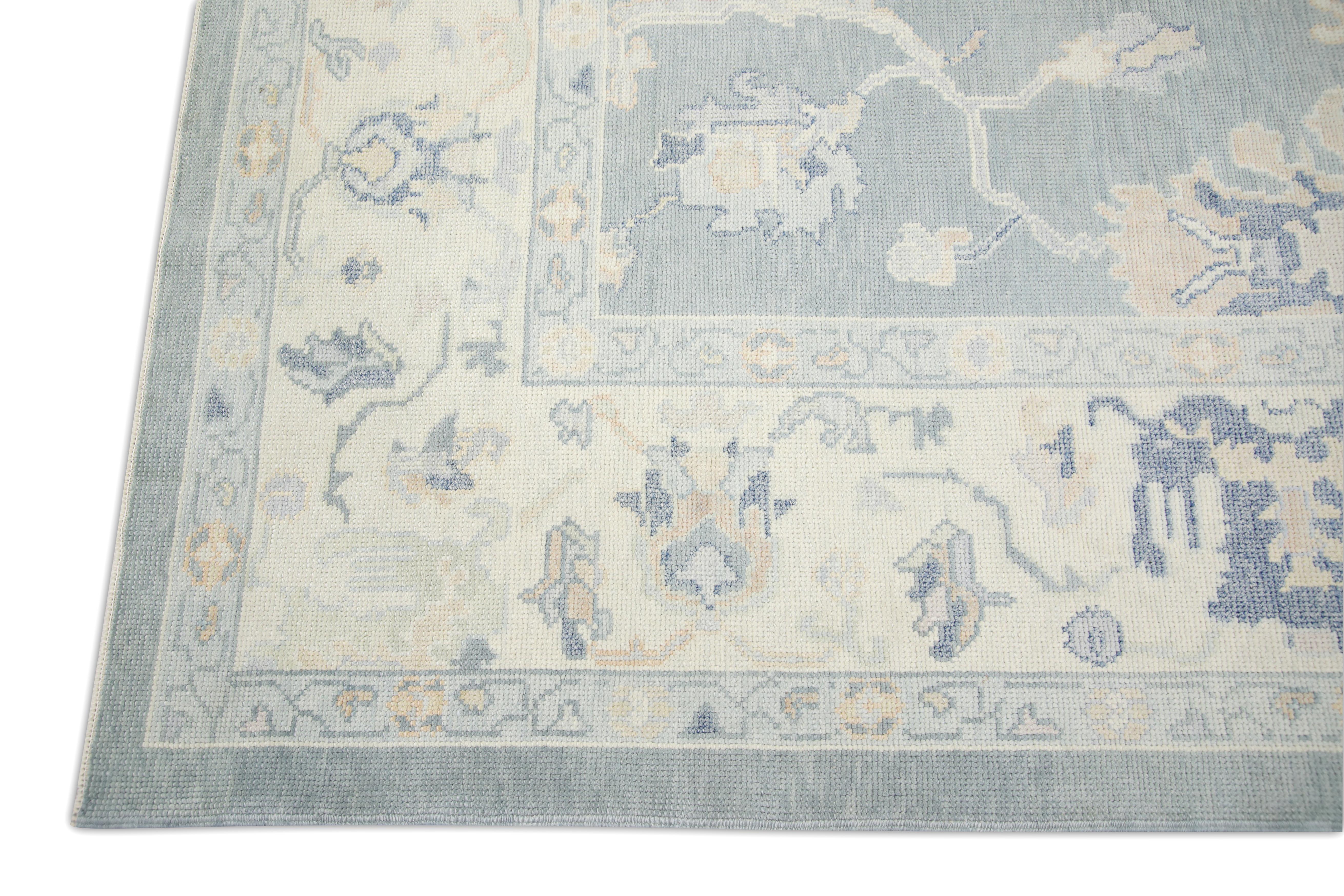 Oushak-Teppich Orientalischer handgeknüpfter türkischer Oushak 8'11