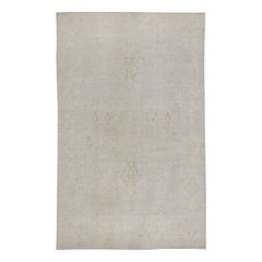 Alfombra Oushak Oriental Anudada a Mano Turca Oushak 8'4" x 12'9" #7020