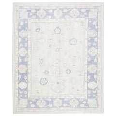 Oushak Rug Oriental Hand Knotted Turkish Oushak 8
5" x 10 #3093