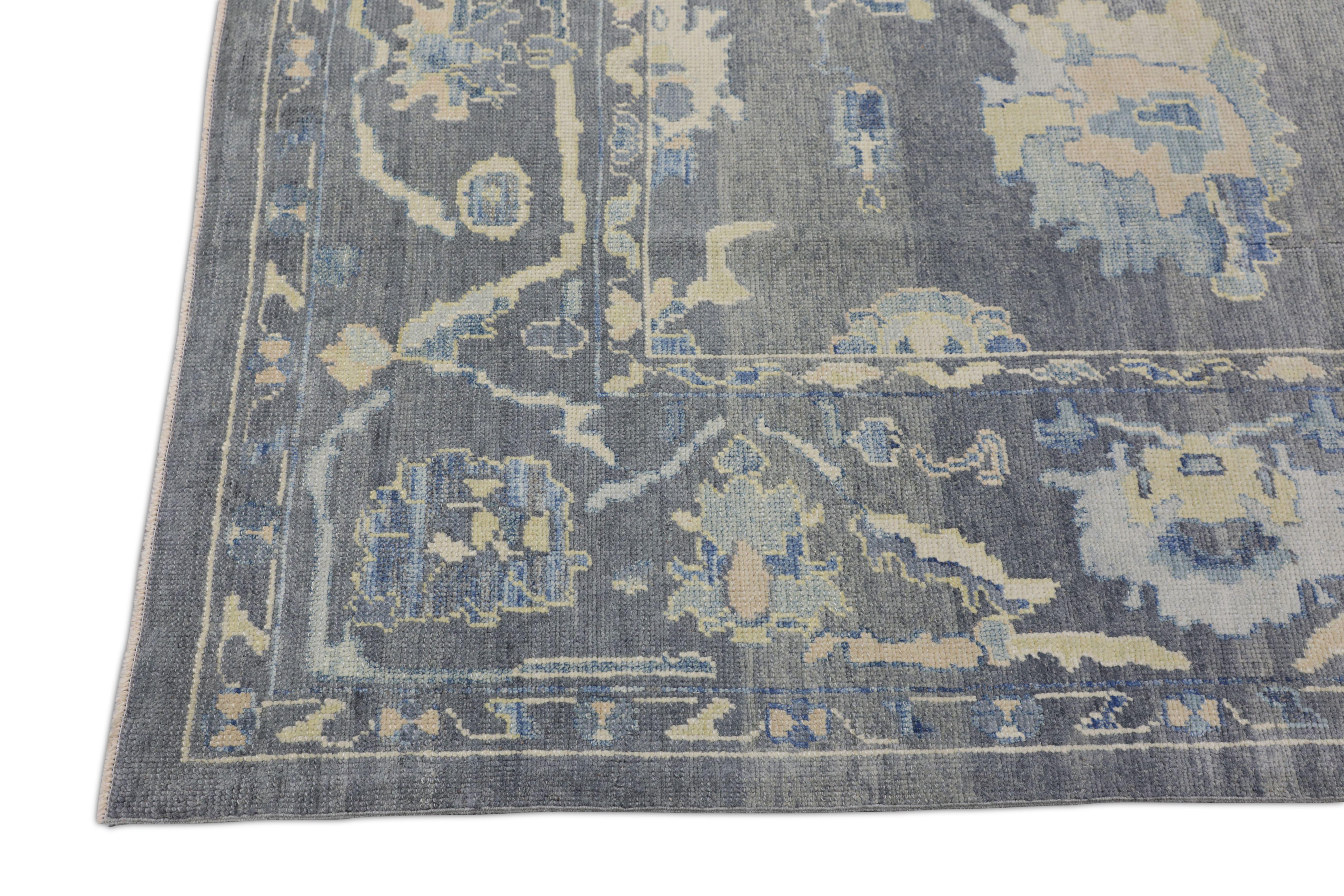 Oushak-Teppich Orientalischer handgeknüpfter türkischer Oushak 8'8