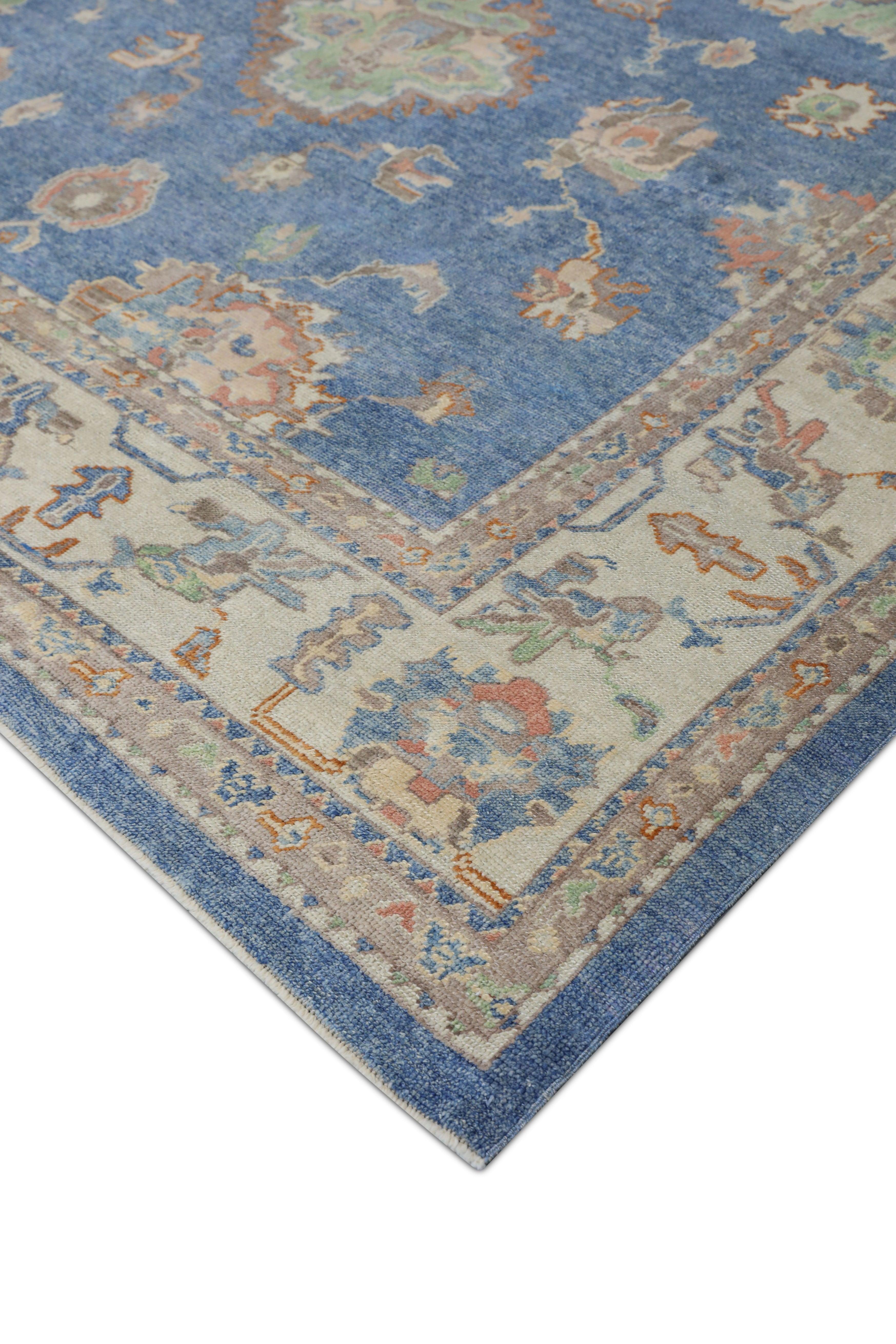 Oushak-Teppich Orientalischer handgeknüpfter türkischer Oushak 9'10