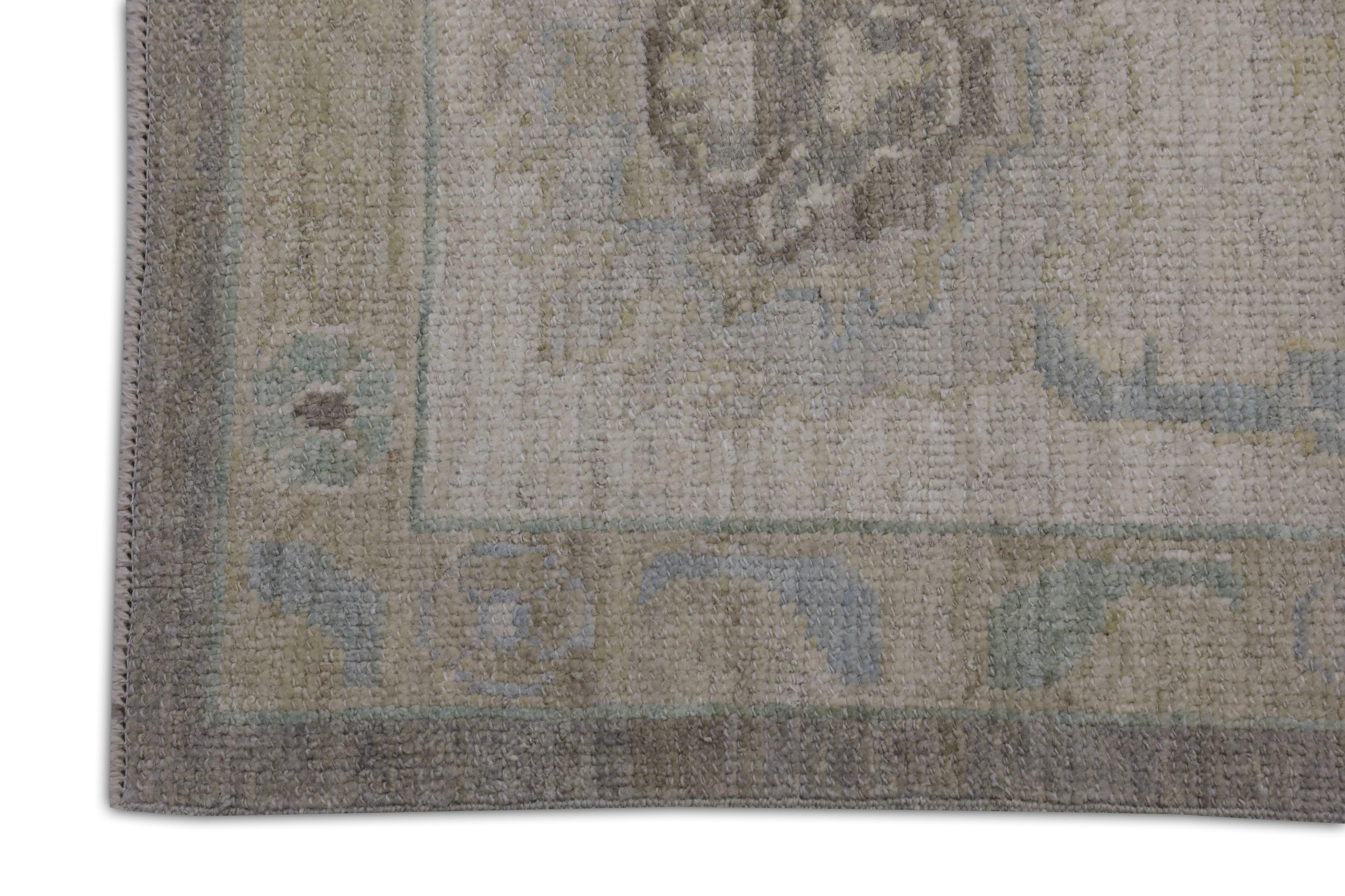 Oushak-Teppich Orientalischer handgeknüpfter türkischer Oushak 9'11