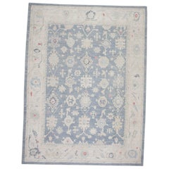 Oushak-Teppich Orientalischer handgeknüpfter türkischer Oushak 9'3" x 12'2" #2610