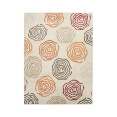 Tapis oriental noué à la main turc Oushak 9'4" x 12'7" #242