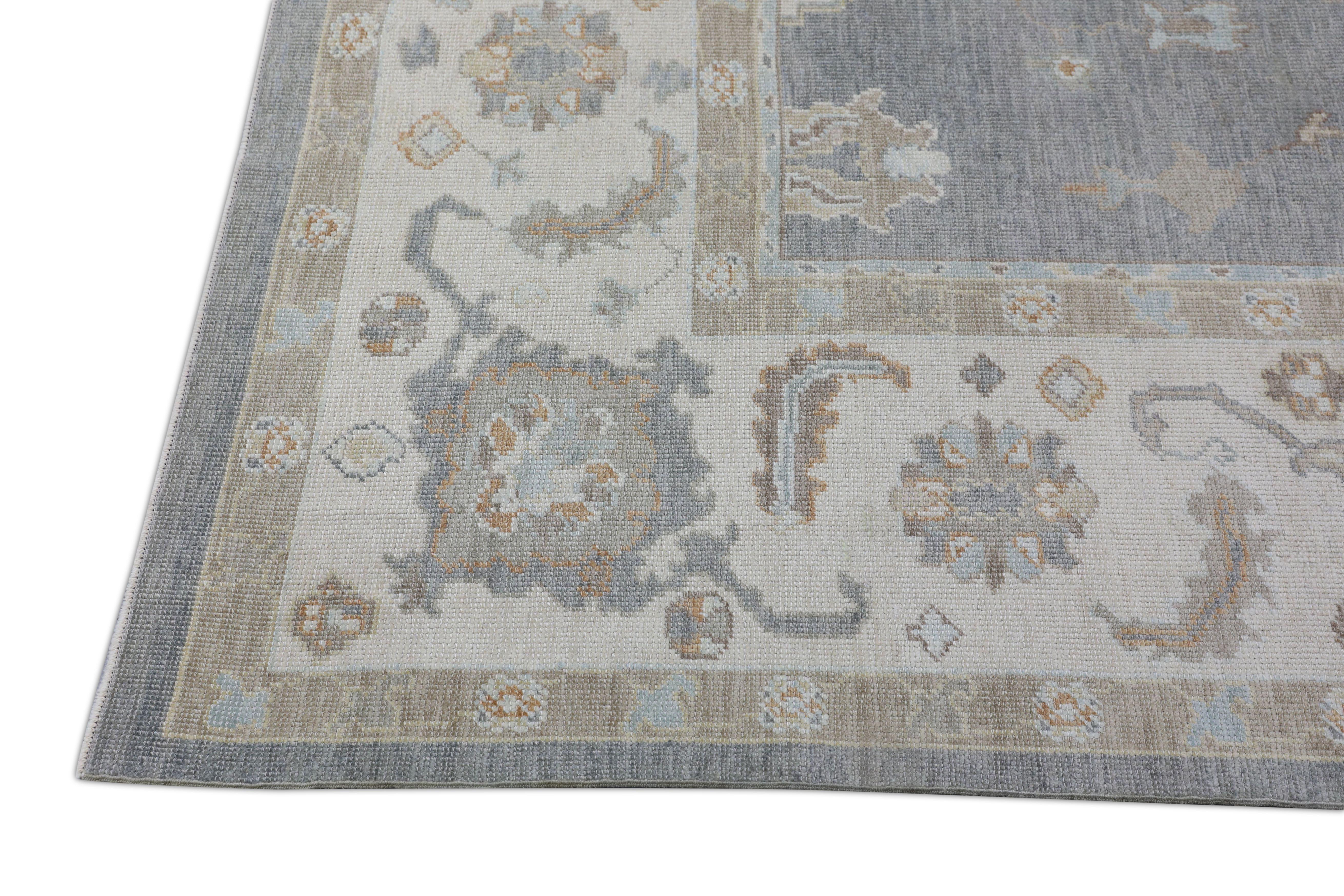 Oushak-Teppich Orientalischer handgeknüpfter türkischer Oushak 9'9