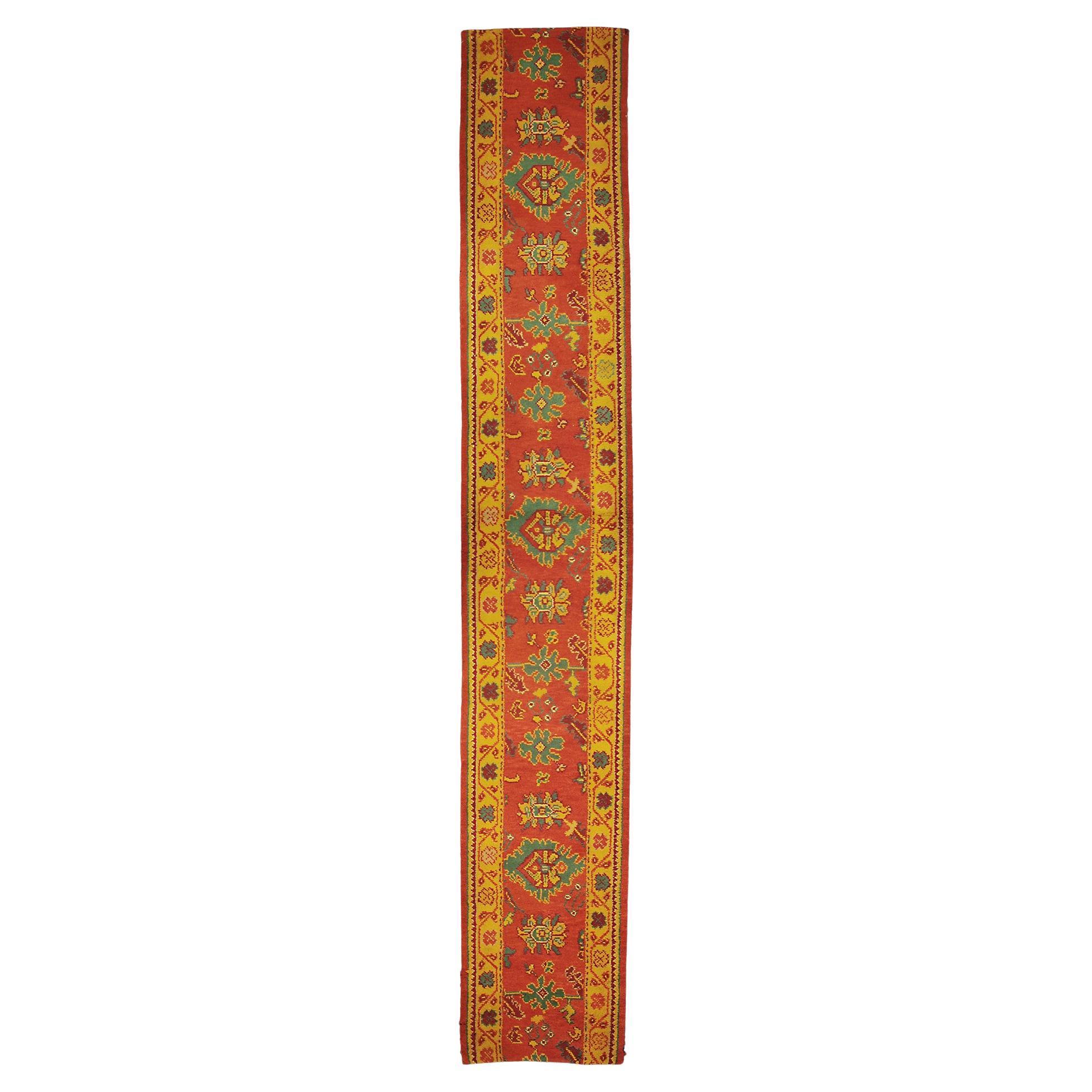 Tappeto Oushak Runner Size Fragment in vendita