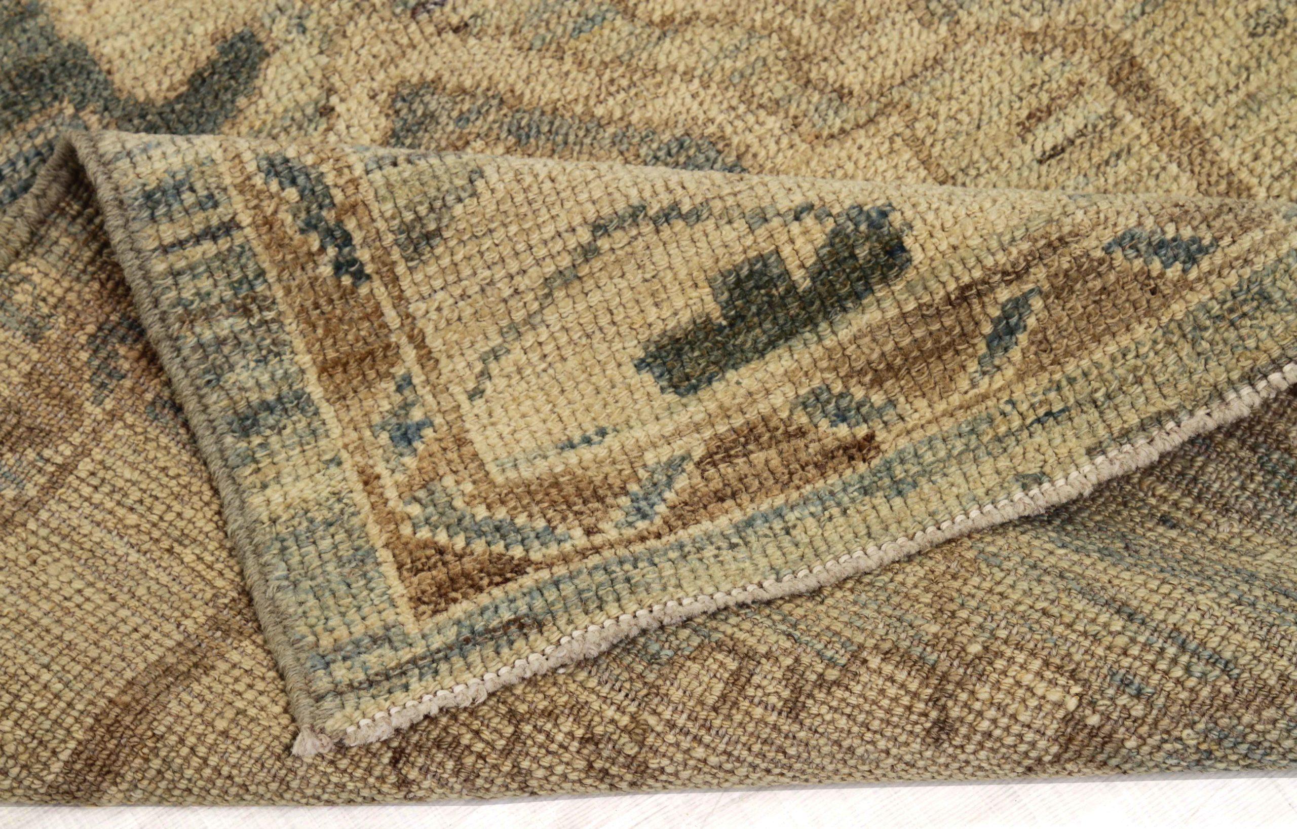 Tappeto Oushak Runner Circa 1990 - 13939 In condizioni ottime in vendita a Dallas, TX