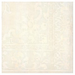 Teppich im Usak-Stil mit Blattwerk-Muster „Linden Veil“ von Doris Leslie Blau
