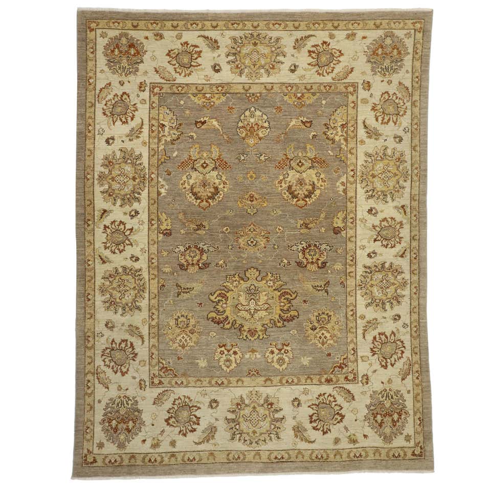 New Transitional Area Rug with Oushak Pattern and Modern Style For Sale ...