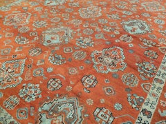 Turkish Oushak Rug Vintage, c. 1900s