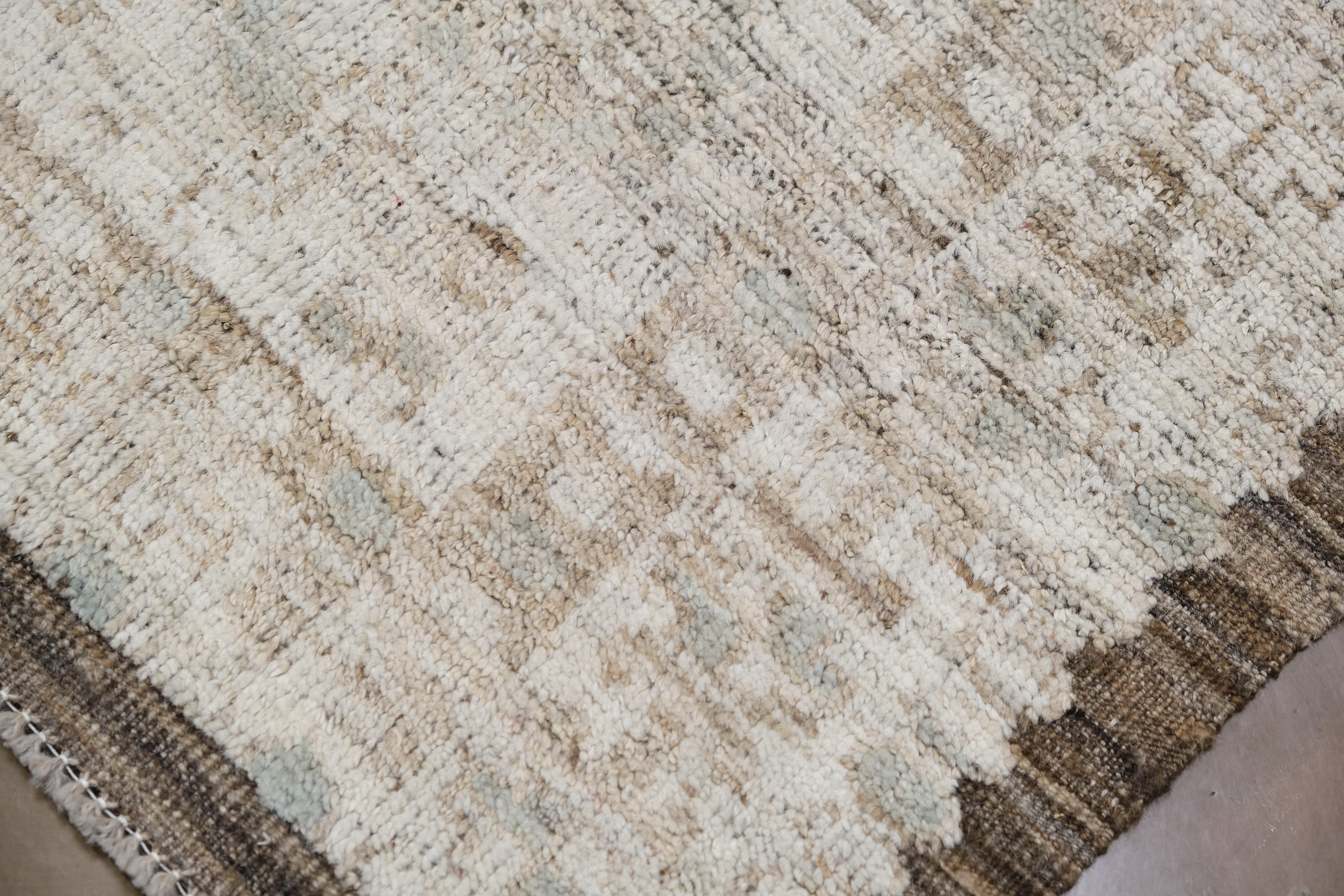 Oushak-Wollteppich  8'x9'4'' (Handgeknüpft) im Angebot
