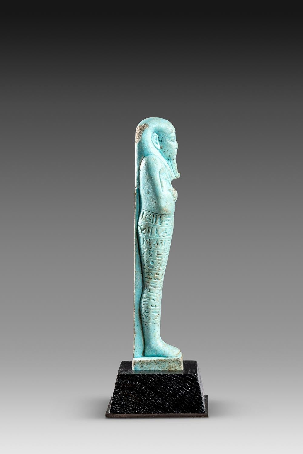 Egyptian Oushbeti of Tious, Born from the Ta-idérek Lady, XXVI Dynasty For Sale