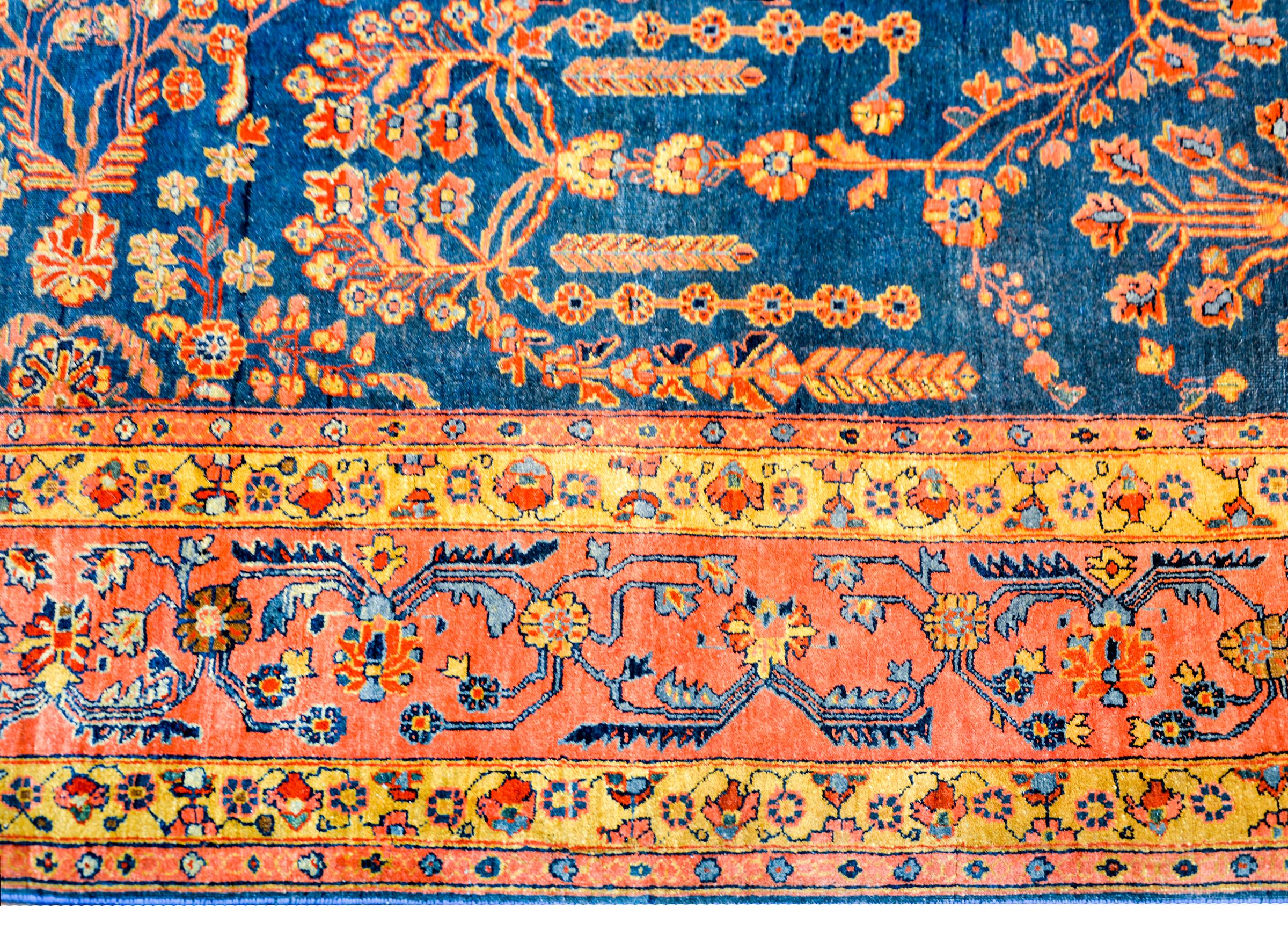 Wool Outstanding Early 20th Century Sarouk Rug